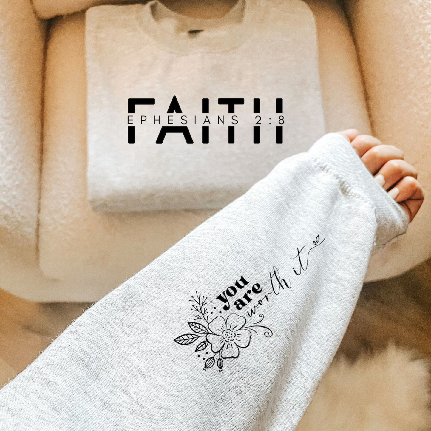 Ephesians 2:8 Sweater