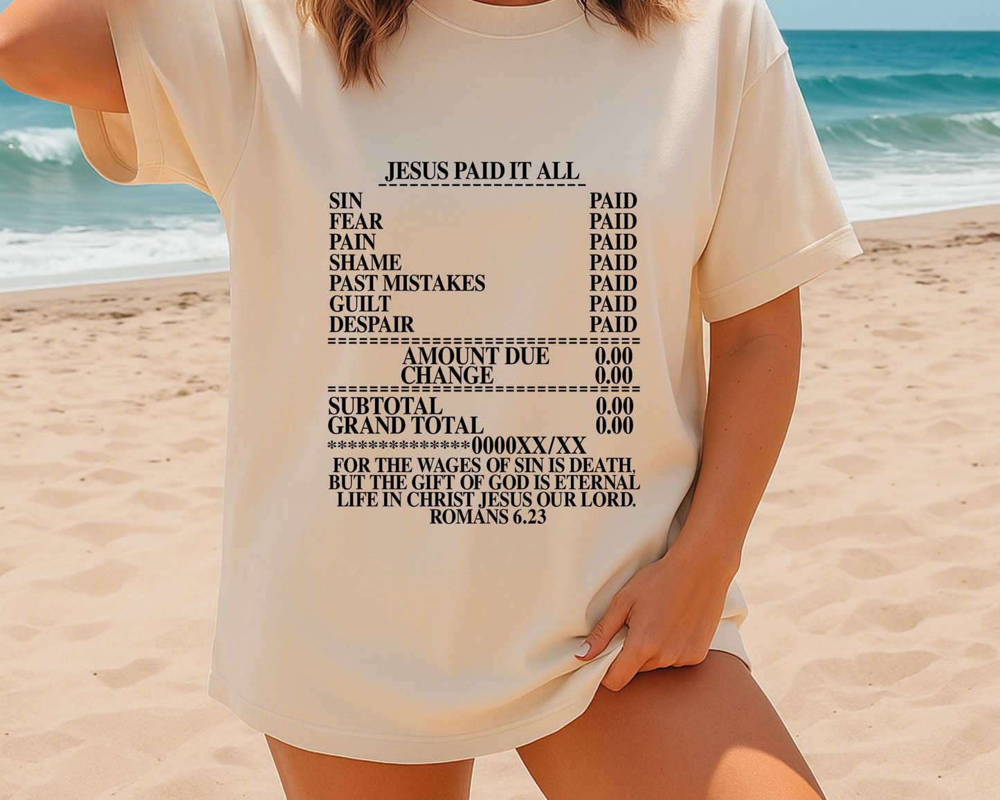 Jesus Paid It All Tee