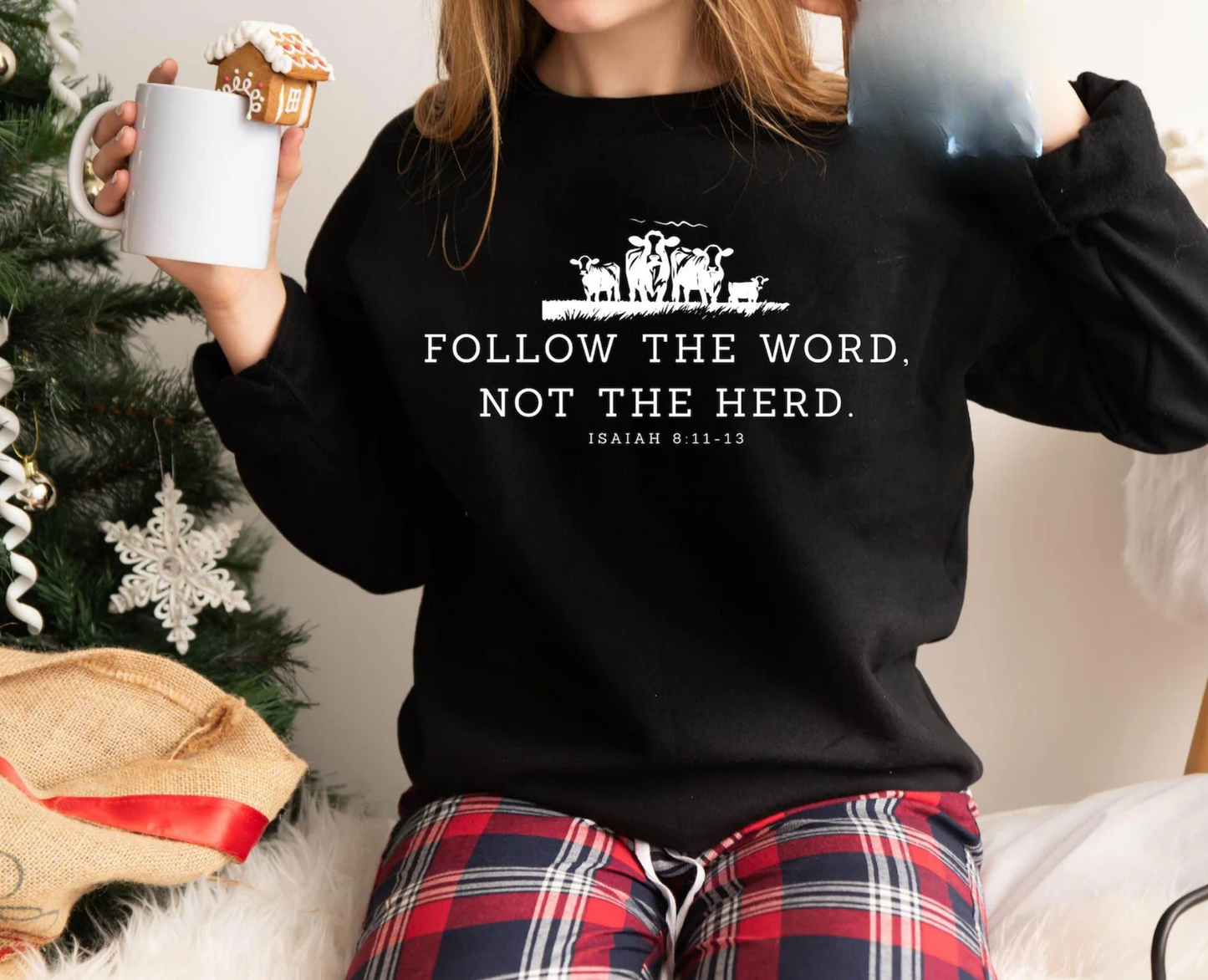 Follow The Word Sweater
