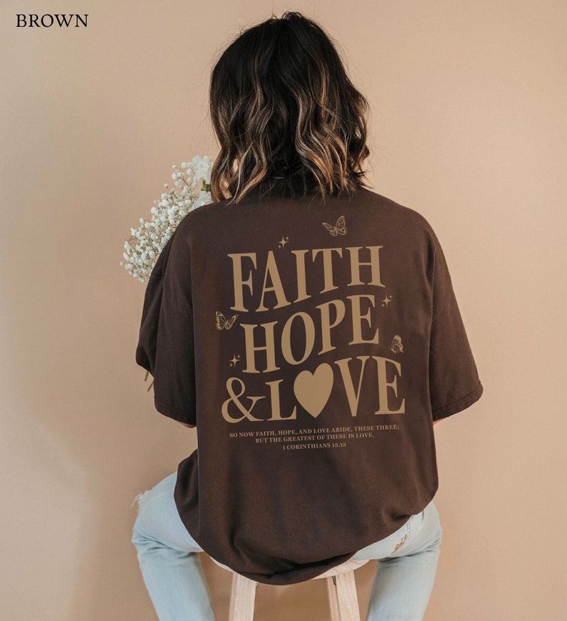 Faith Hope Love Tee V3
