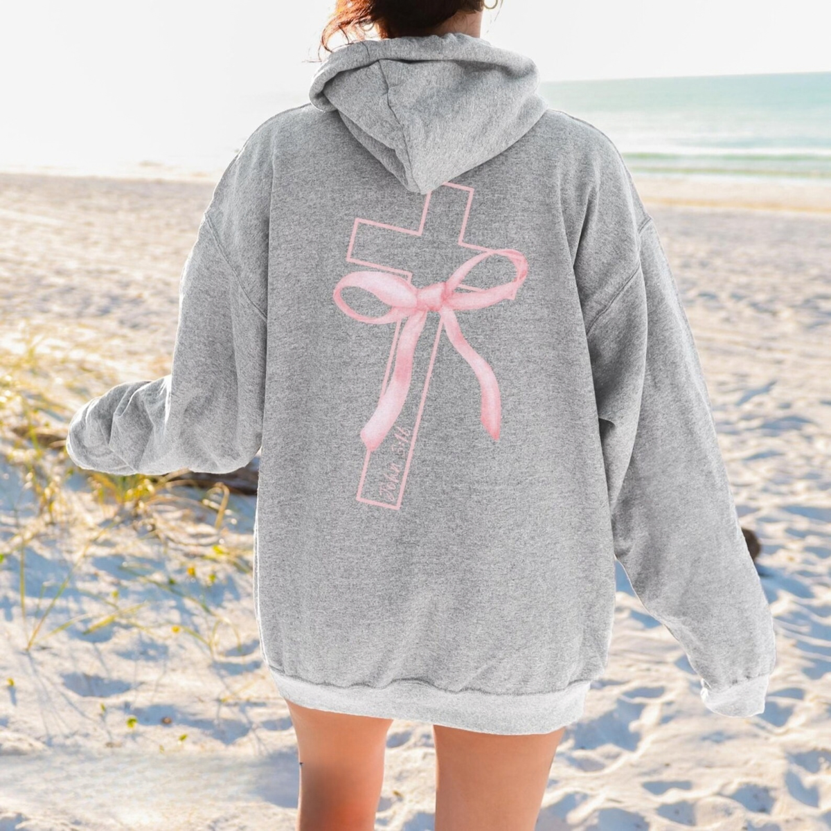 Christian Cross Hoodie V15