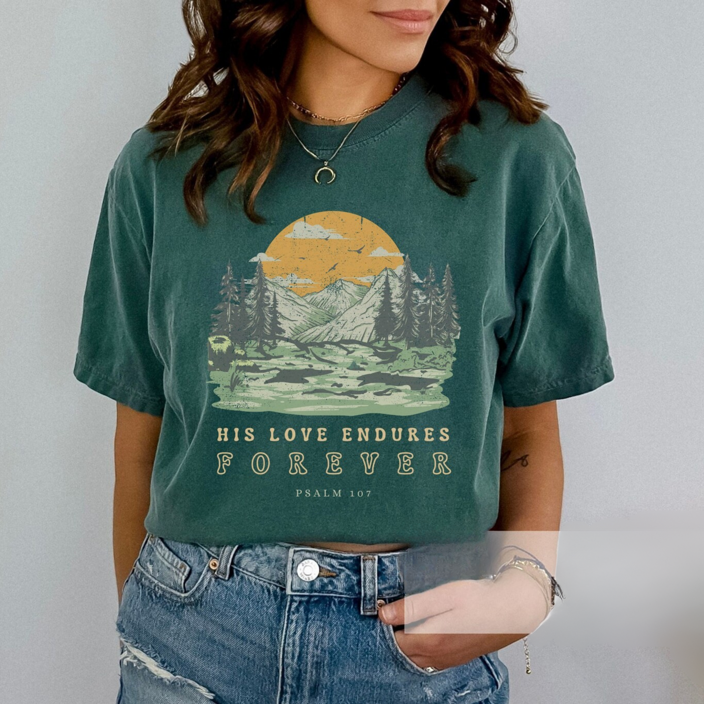 His Loves Endures Tee