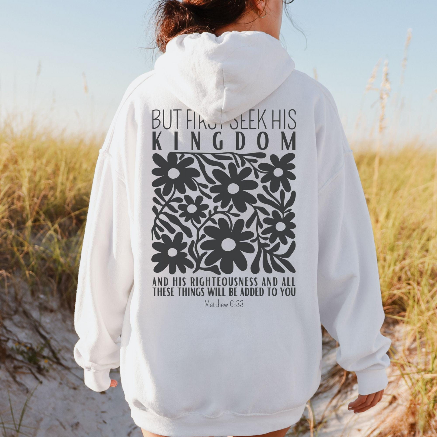 Seek First His Kingdom Hoodie