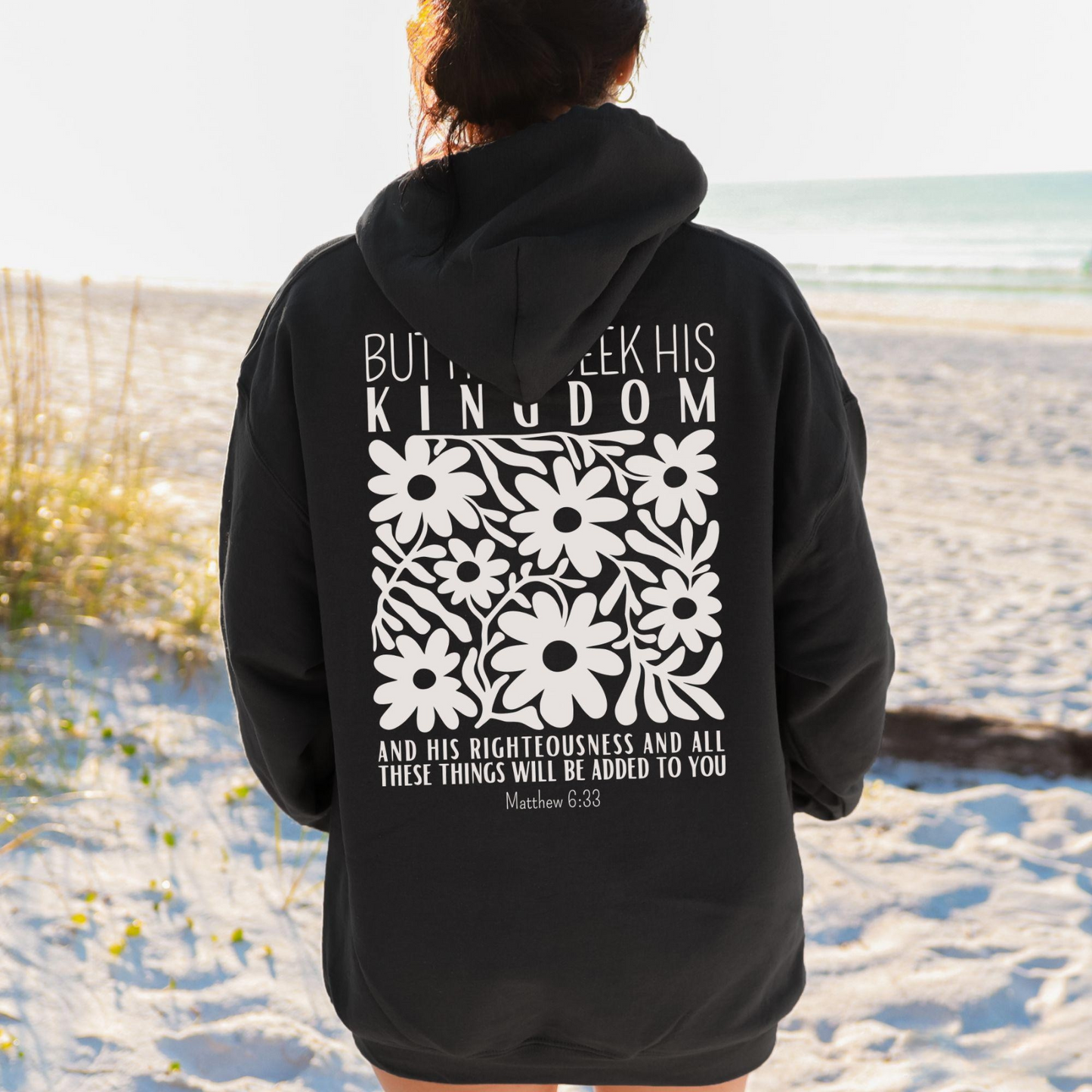Seek First His Kingdom Hoodie
