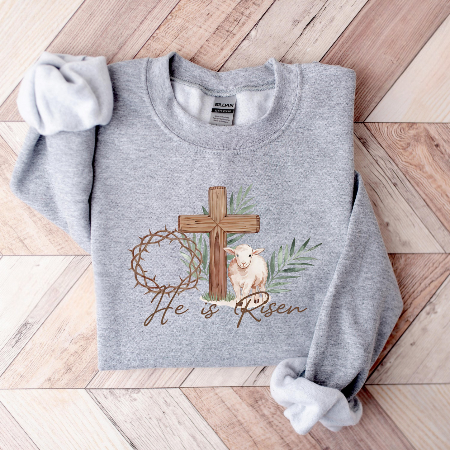He Is Risen Easter Sweater