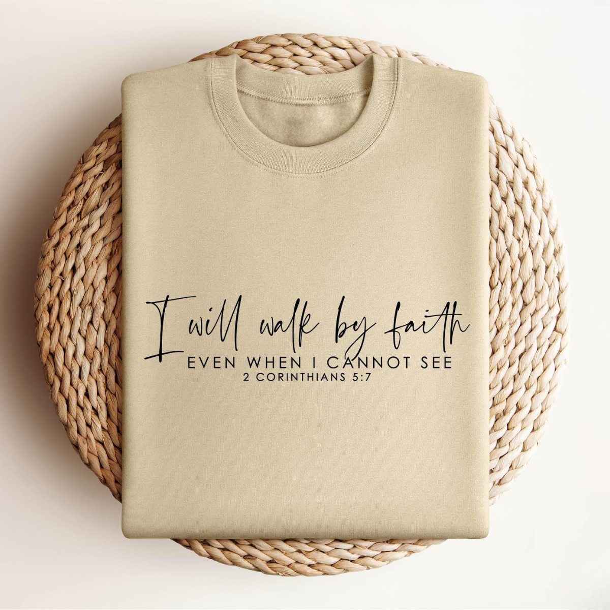I Will Walk By Faith T-Shirt