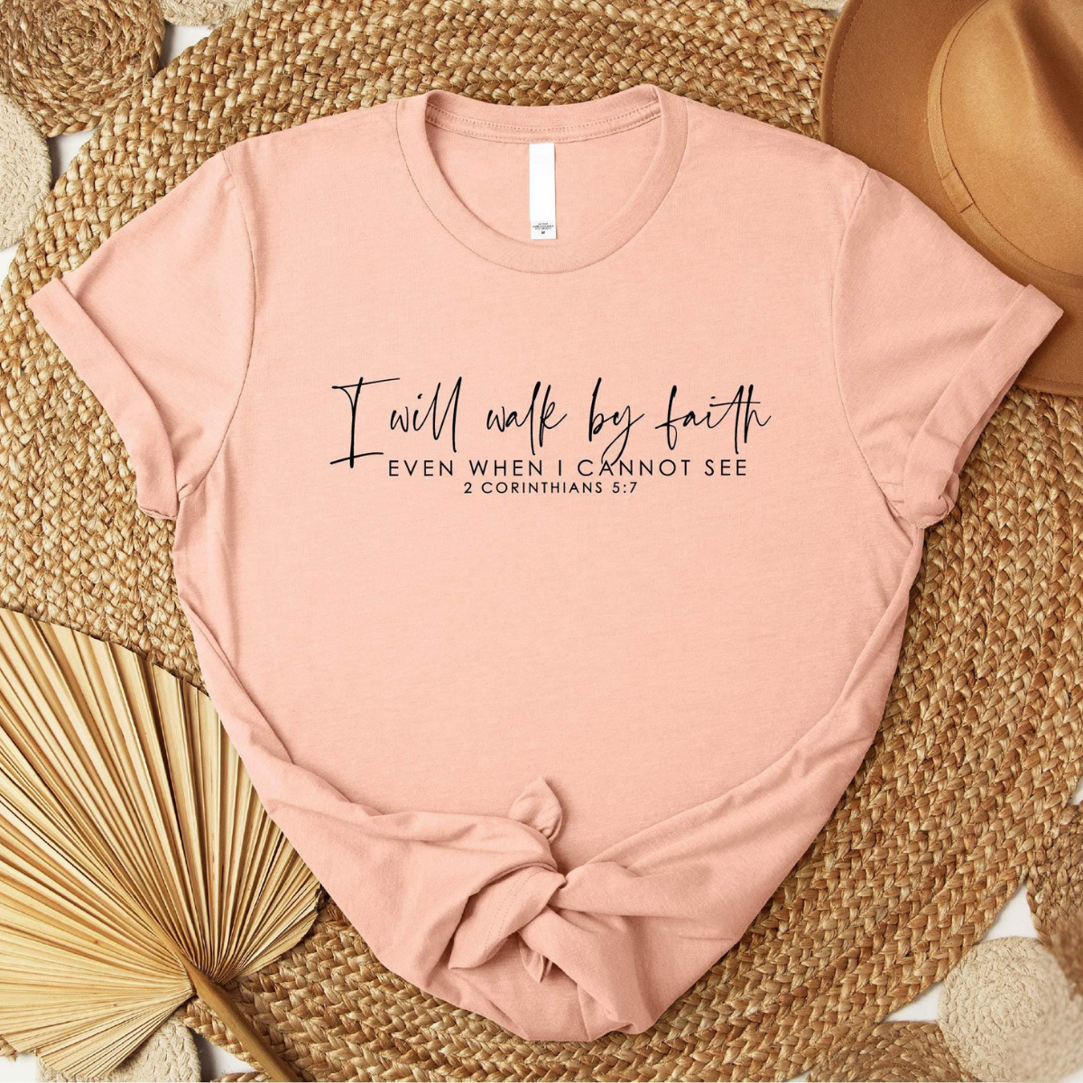 I Will Walk By Faith T-Shirt