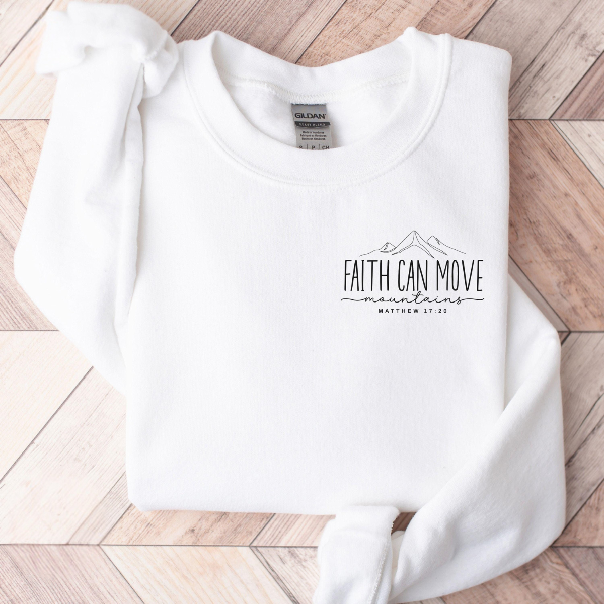 Faith Can Move Mountains Sweater V3