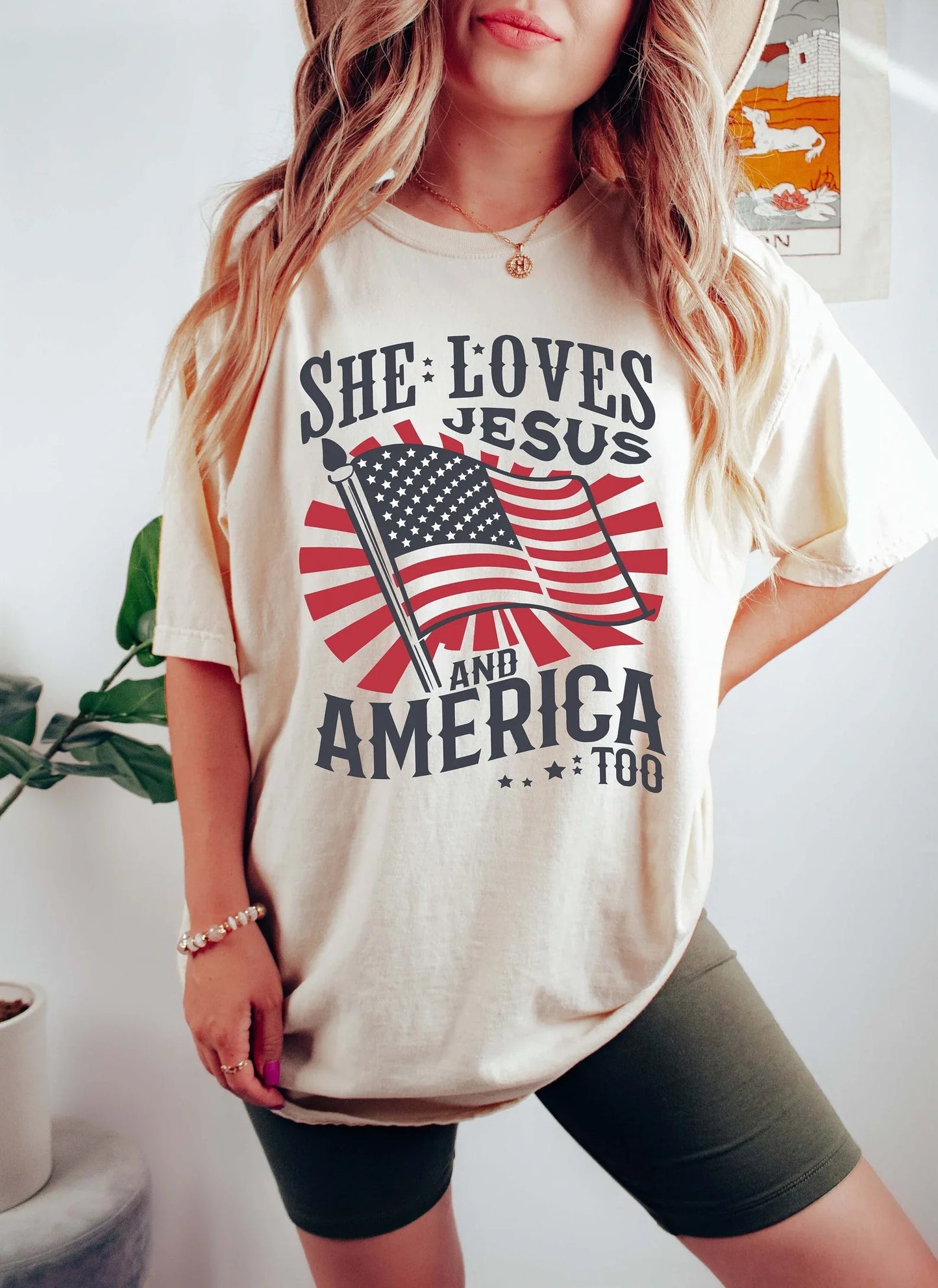 She Loves Jesus Tee