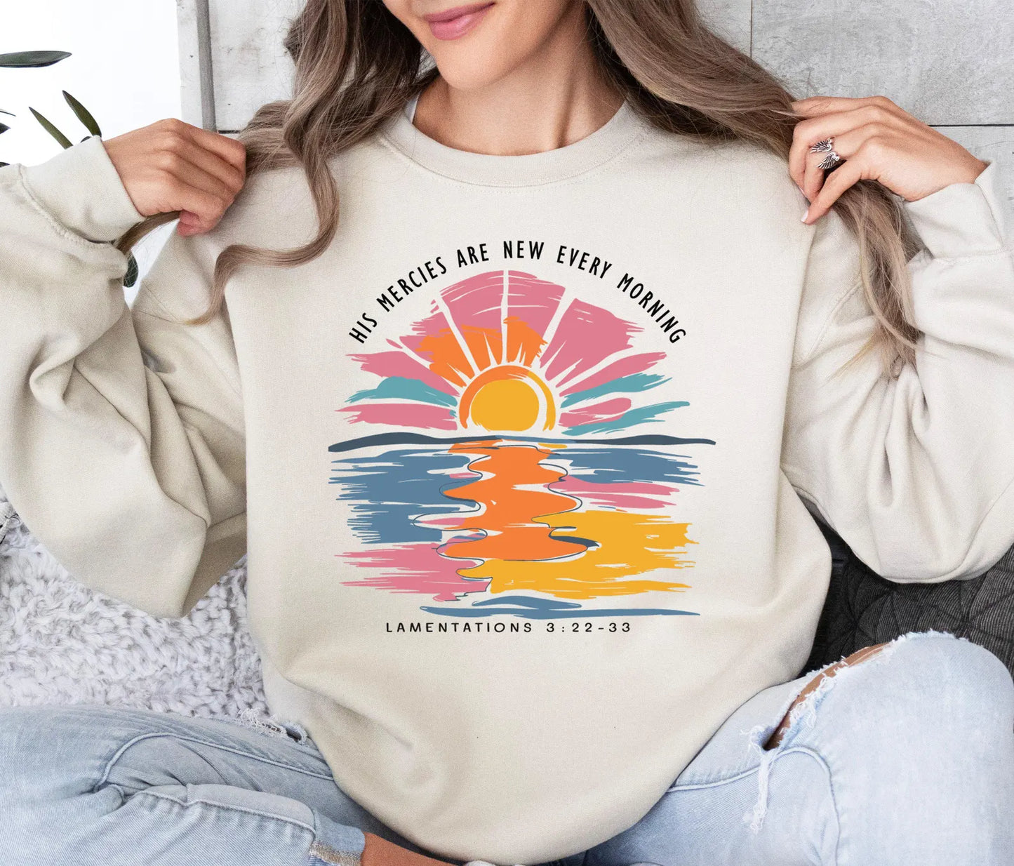 His Mercies Sweater V5