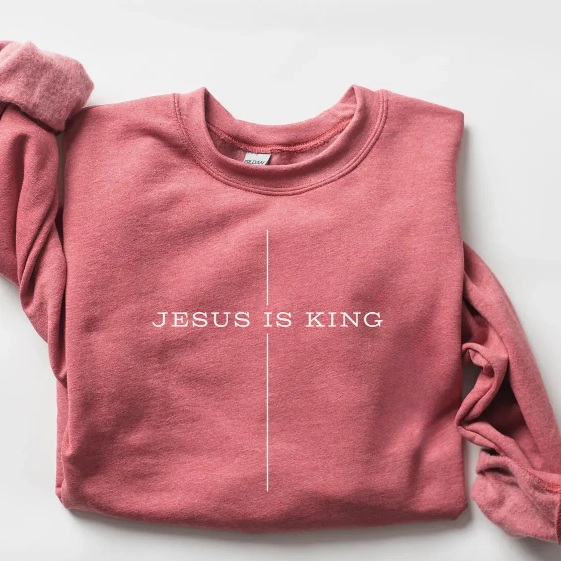 Jesus Is King Sweater
