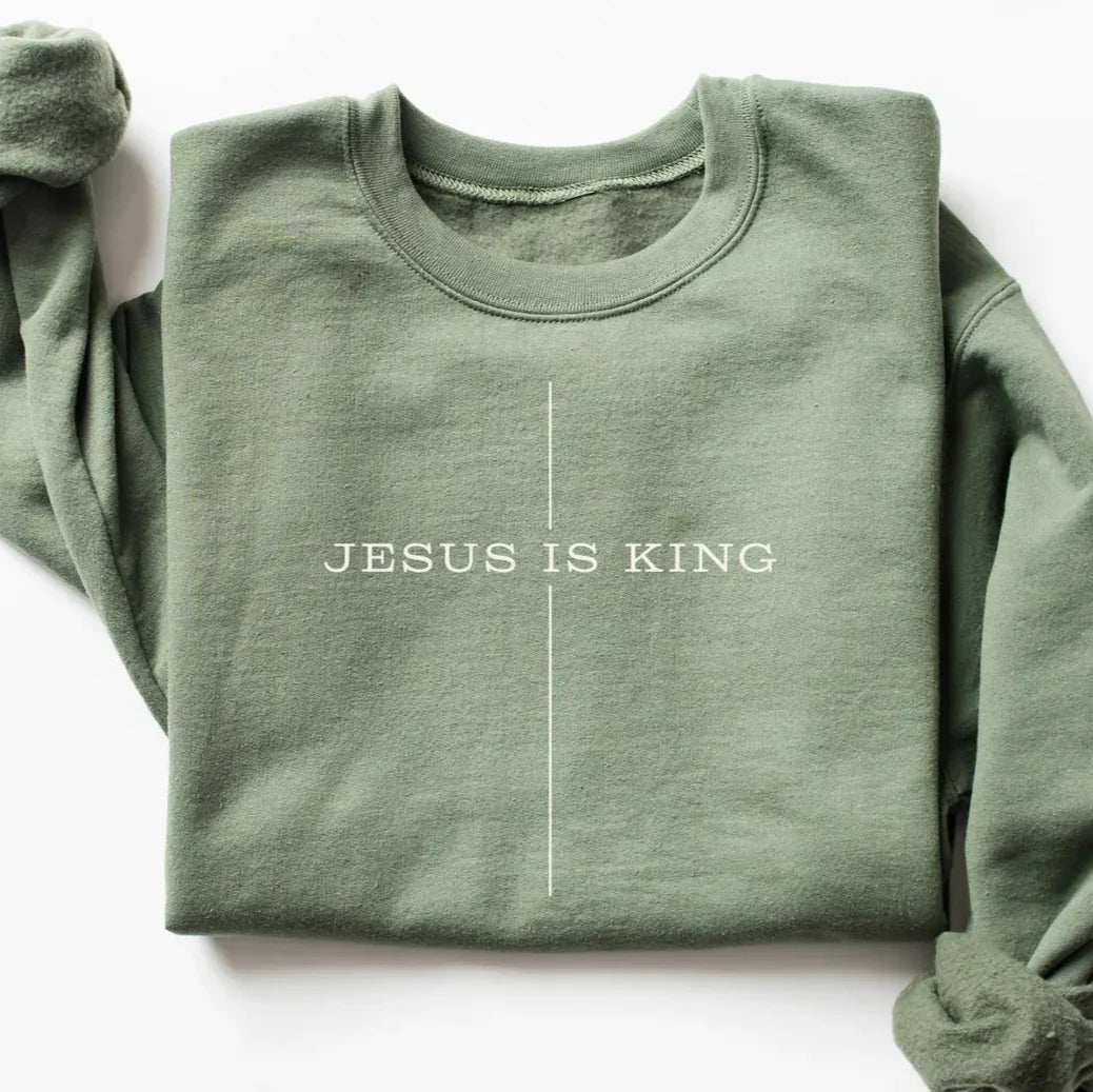 Jesus Is King Sweater