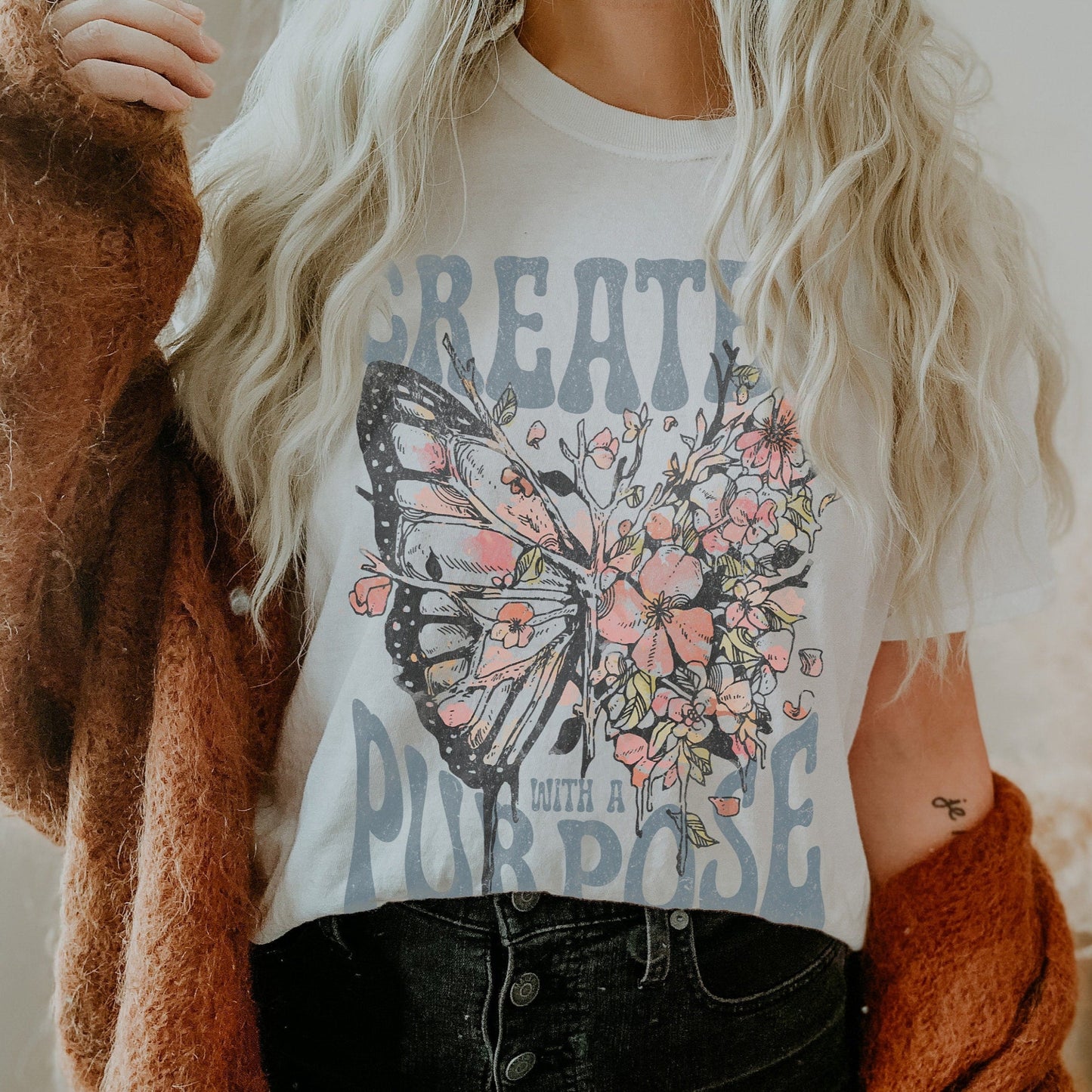 Created With A Purpose Tee