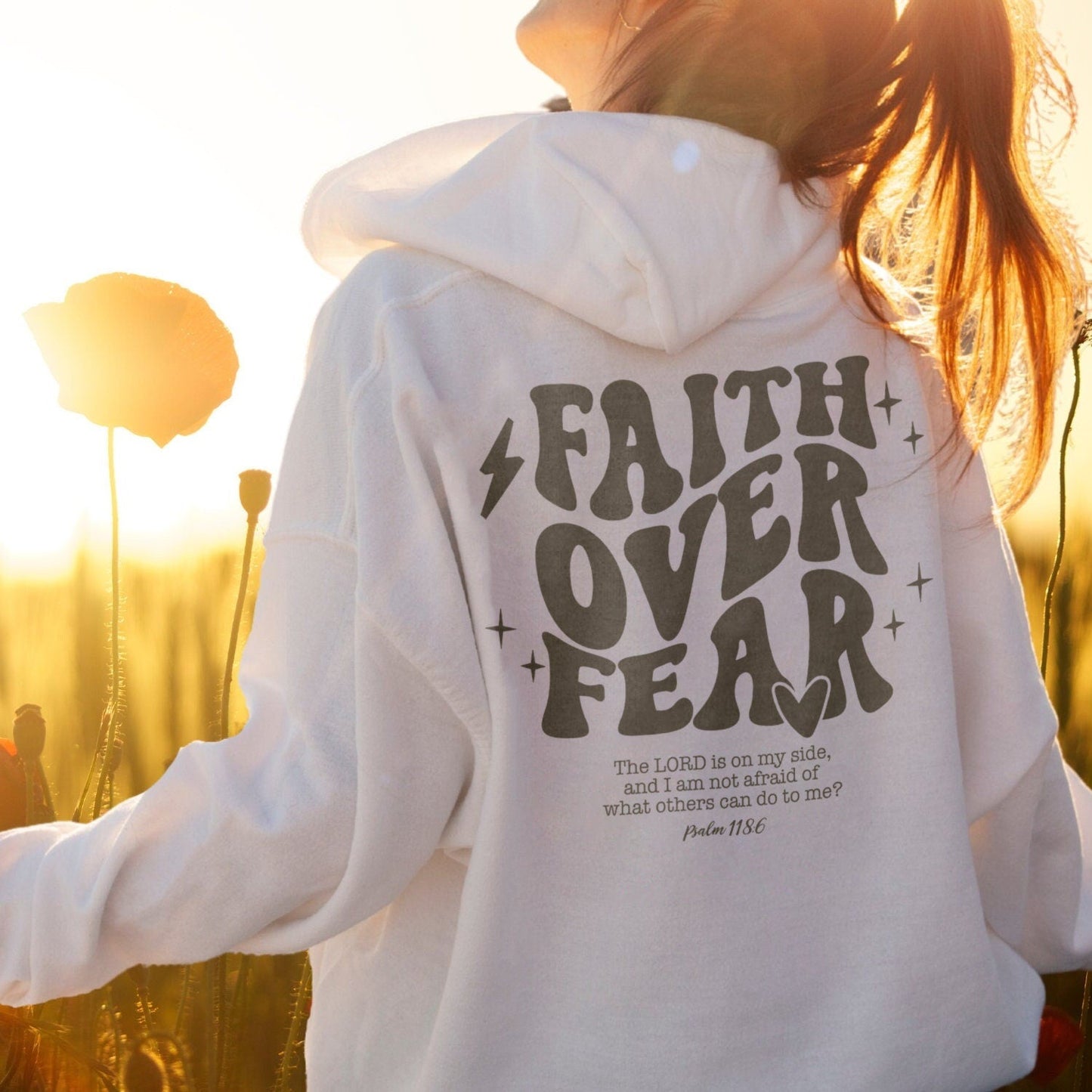 Faith Over Fear Hoodie V9
