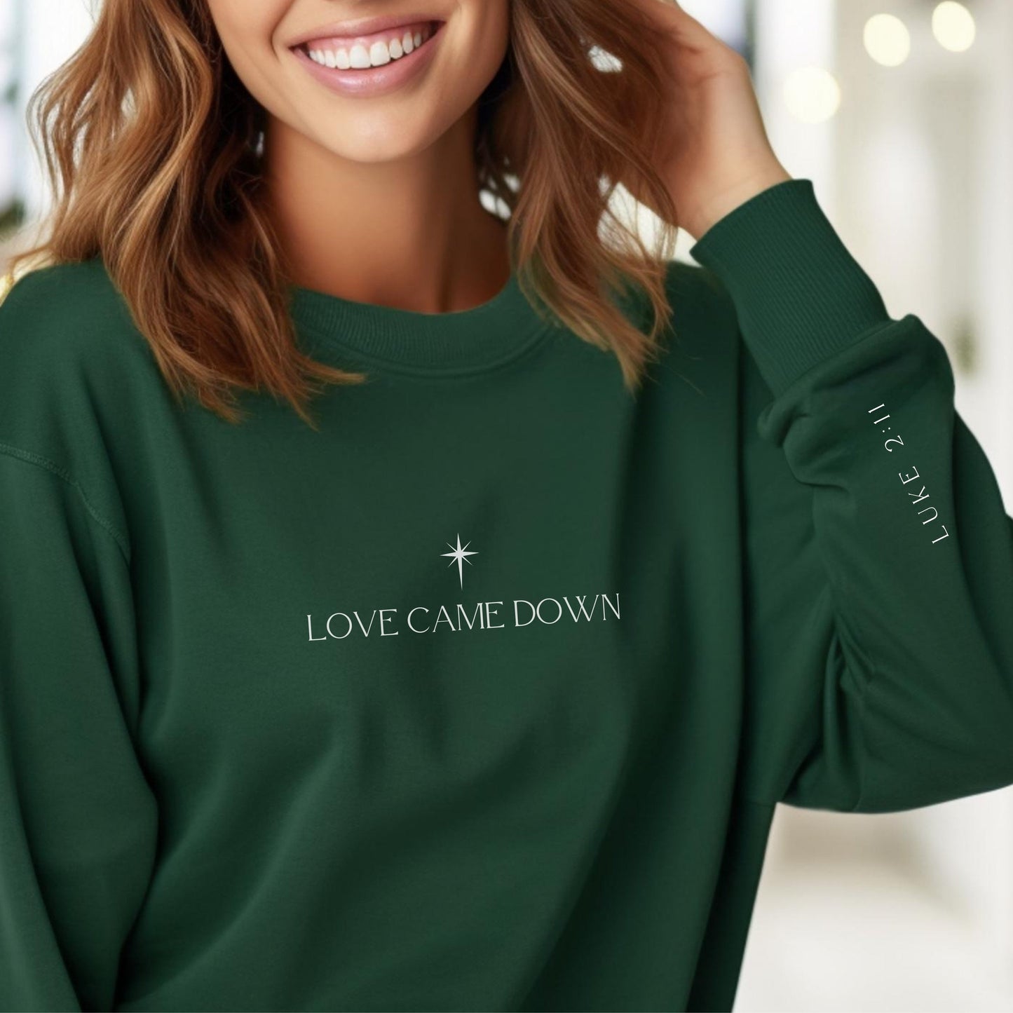 Love Came Down Sweater V4
