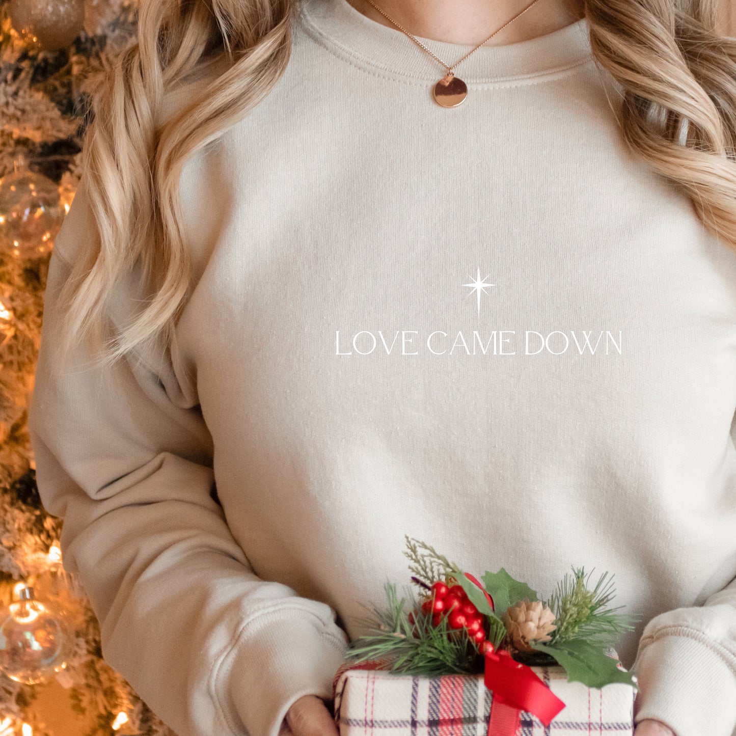 Love Came Down Sweater V4