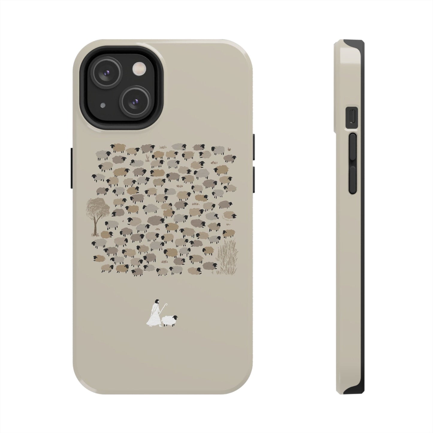 Jesus Leaves The 99 Sheep Phone Case