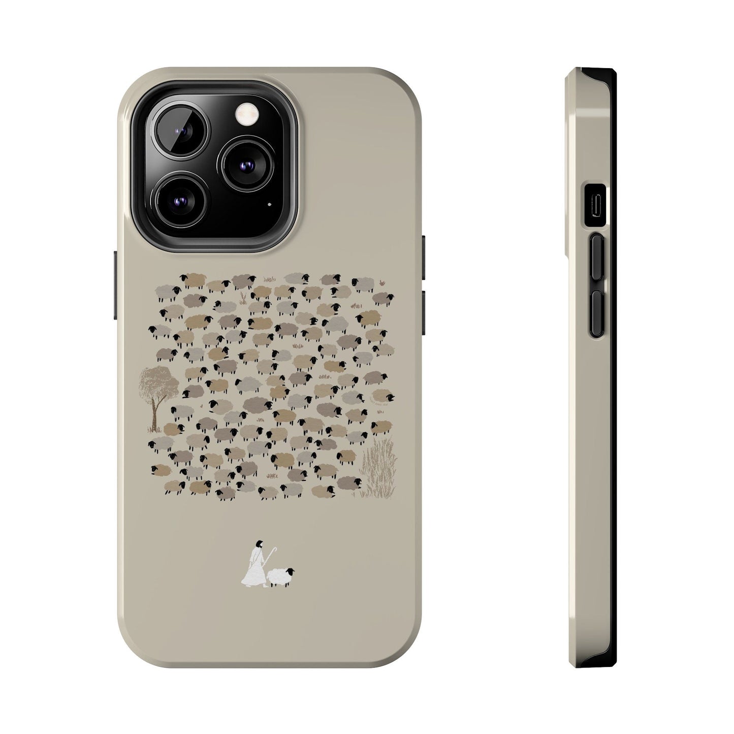 Jesus Leaves The 99 Sheep Phone Case