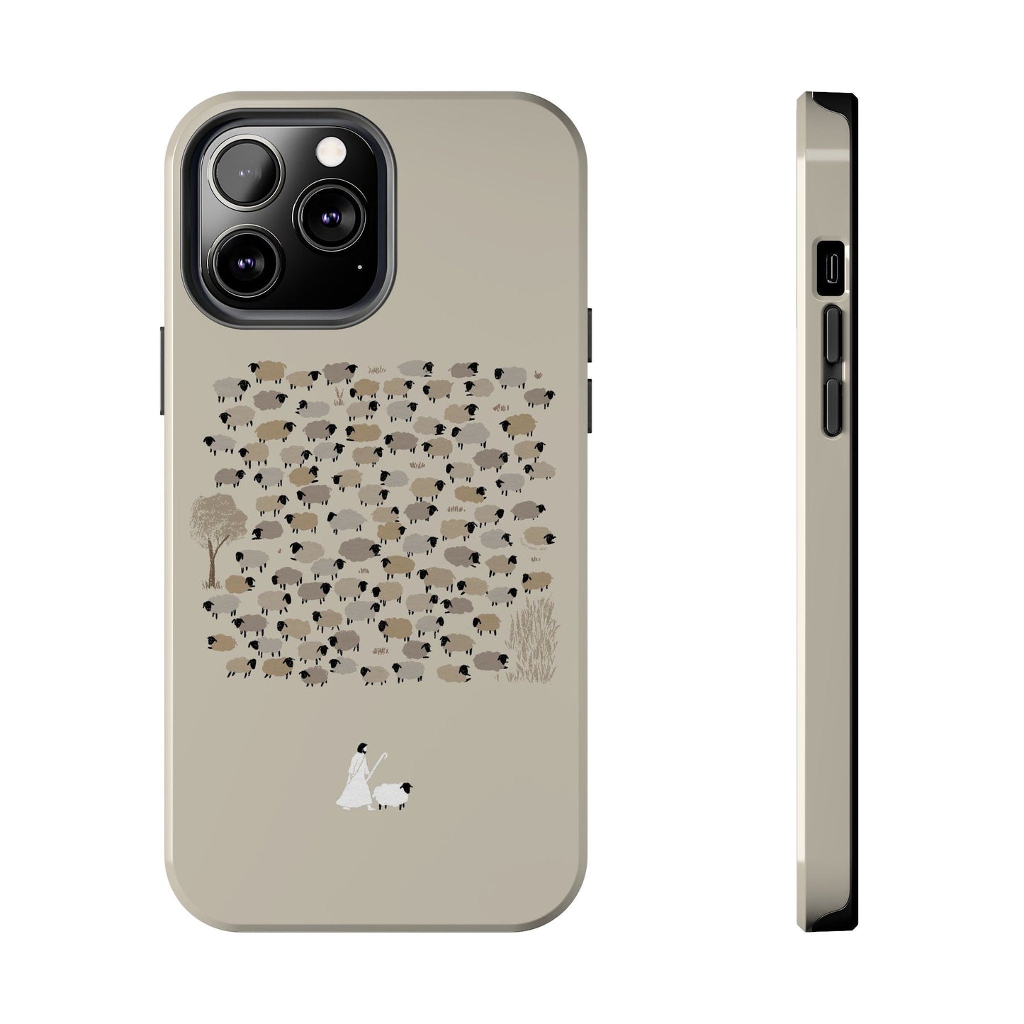 Jesus Leaves The 99 Sheep Phone Case