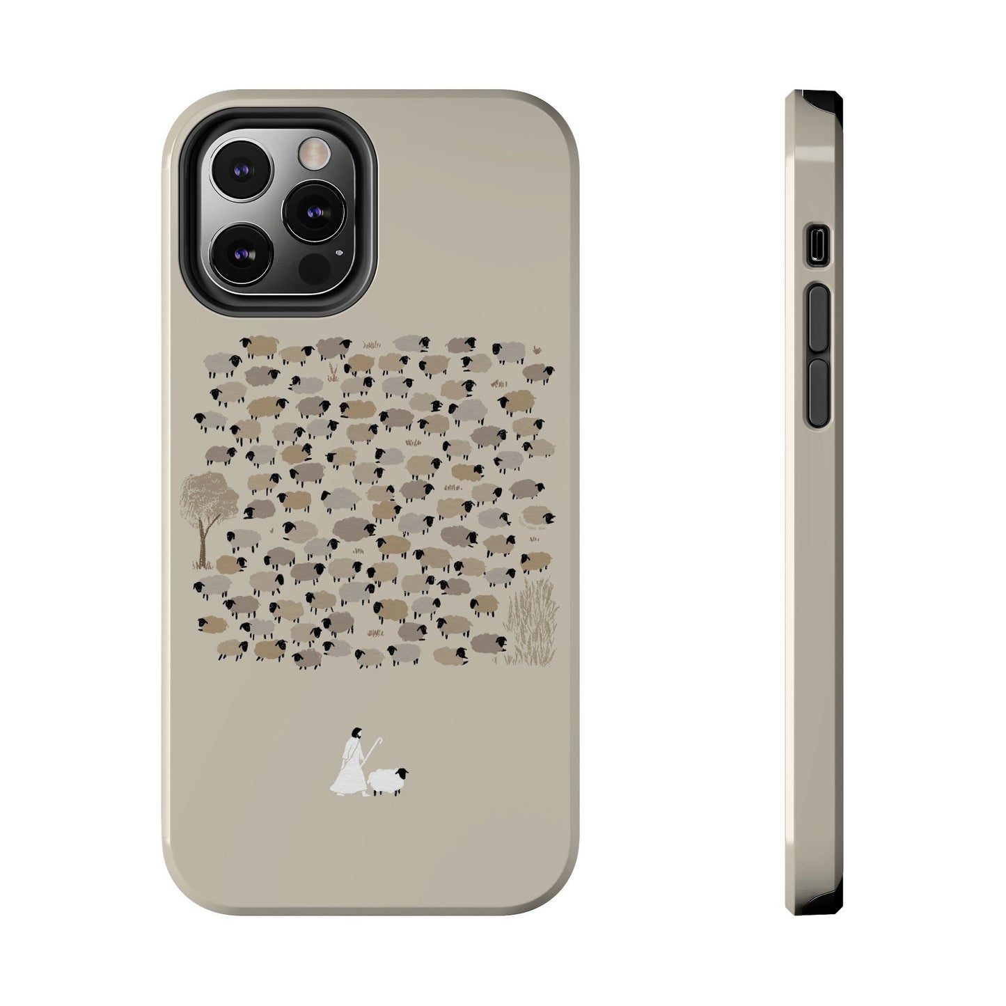 Jesus Leaves The 99 Sheep Phone Case