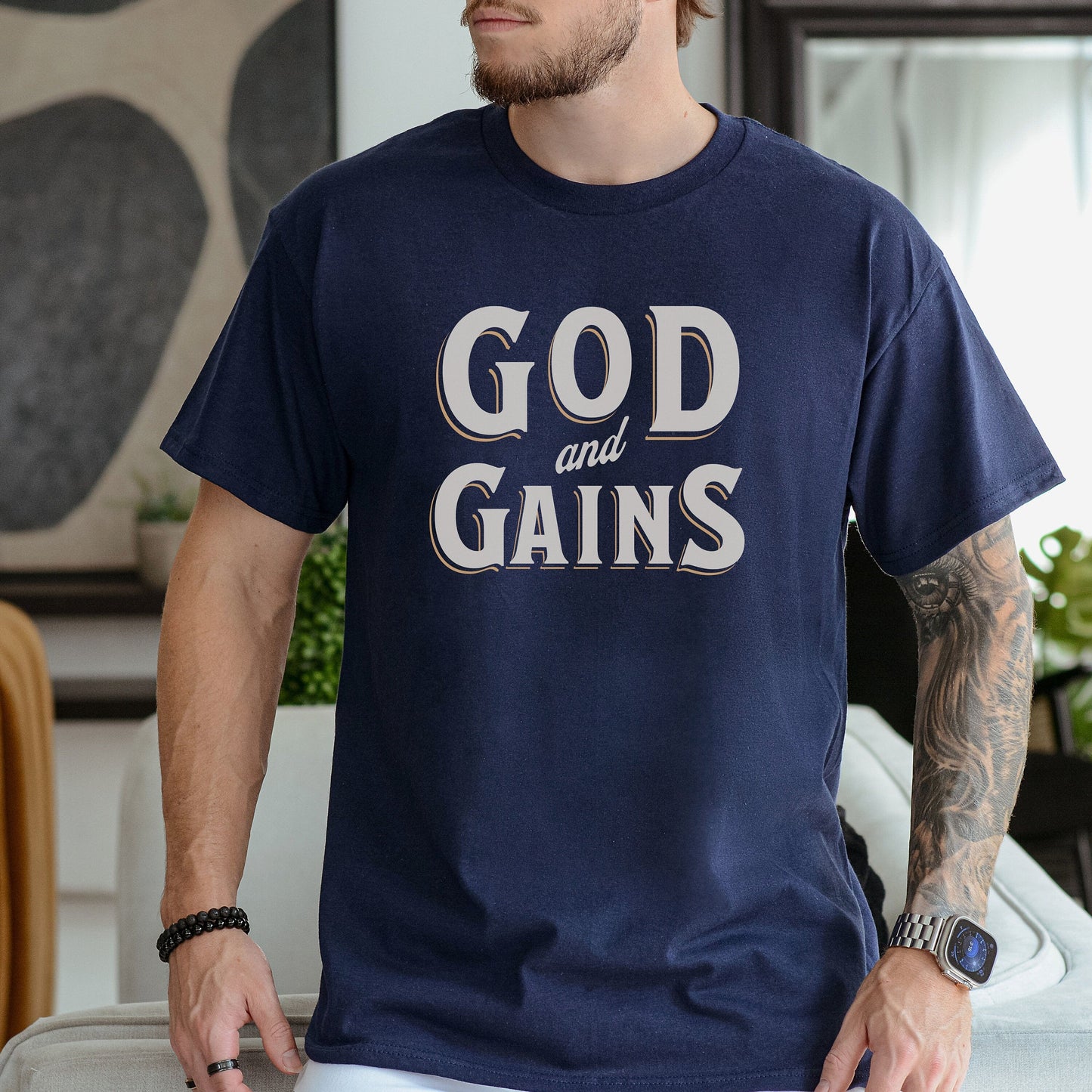 God & Gains Tee