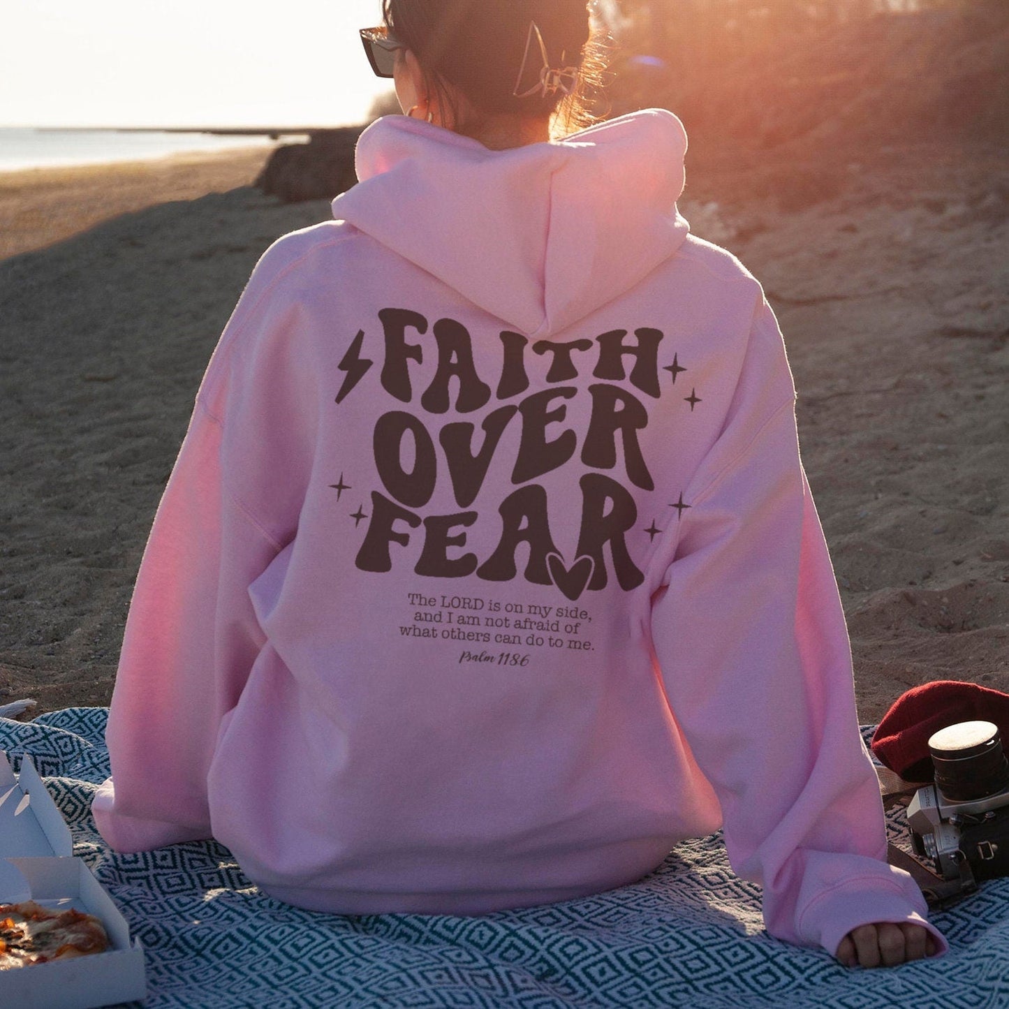 Faith Over Fear Hoodie V9