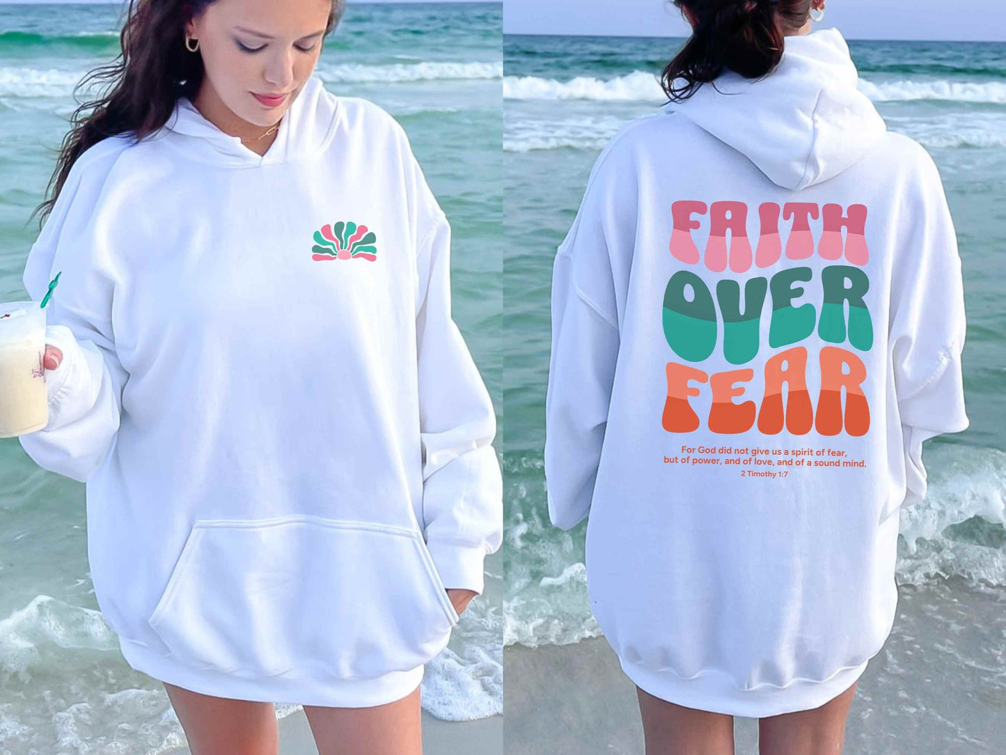 Faith Over Fear Hoodie V15