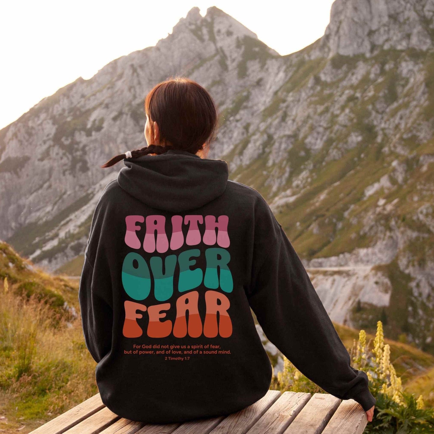 Faith Over Fear Hoodie V15