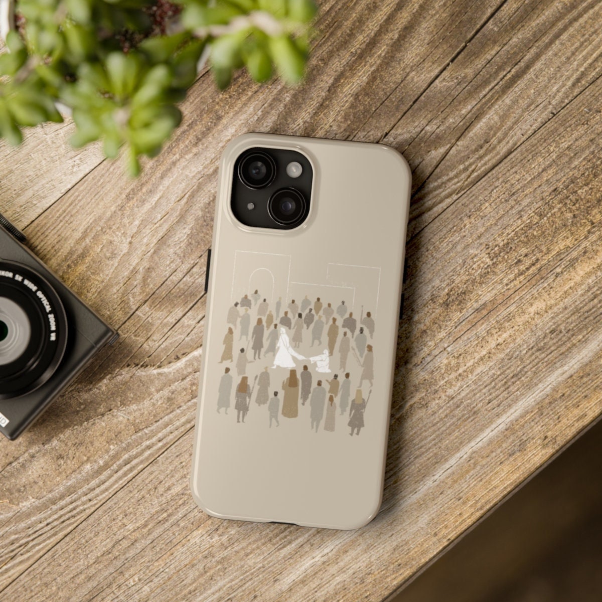 Women Touches Jesus Phone Case V2