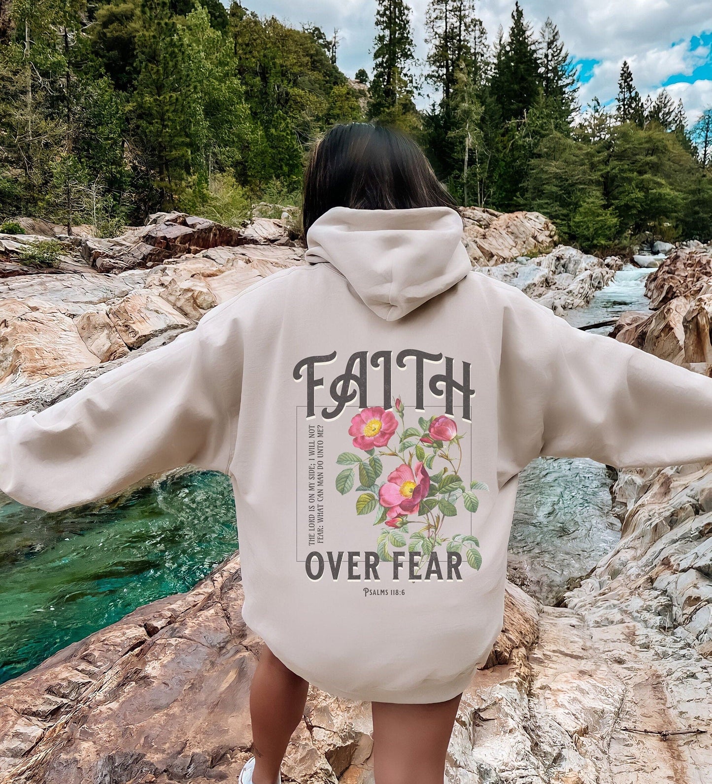 Faith Over Fear Hoodie V8