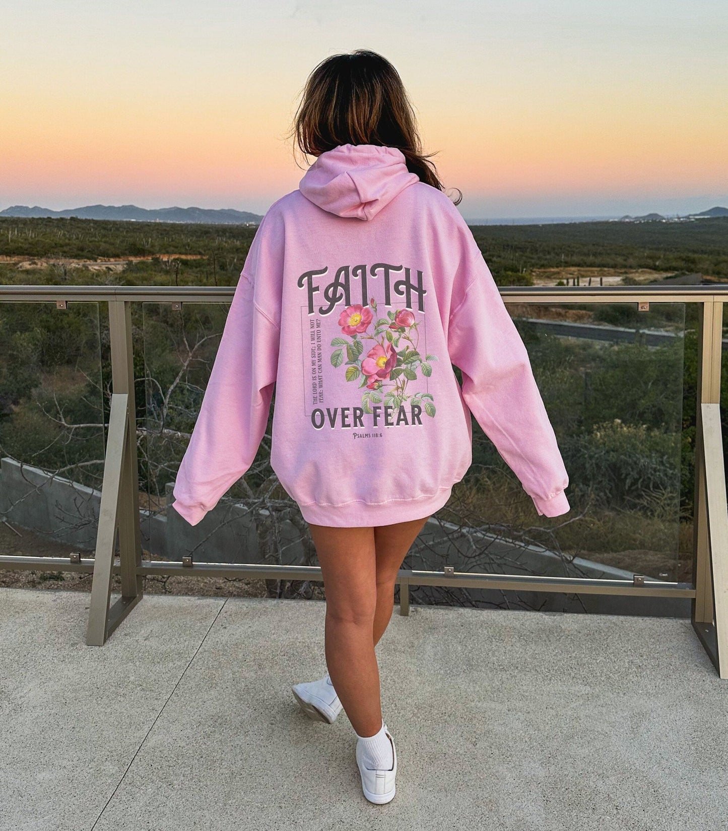 Faith Over Fear Hoodie V8