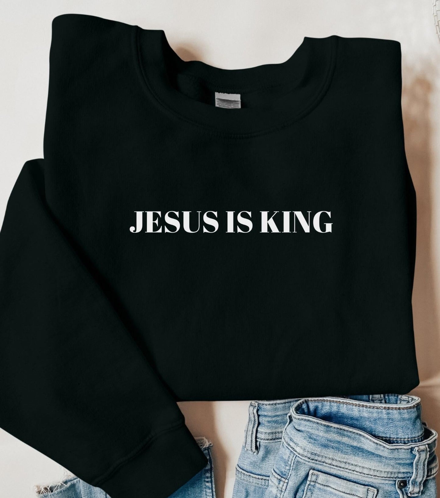 Jesus Is King Sweater V12