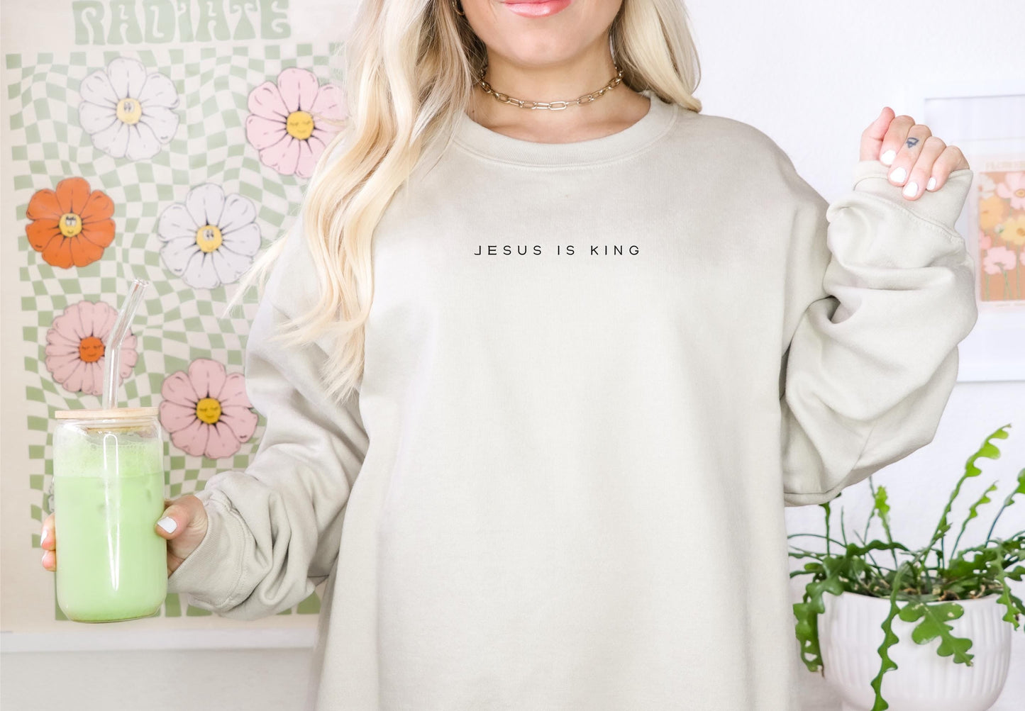Jesus Is King Sweater V3