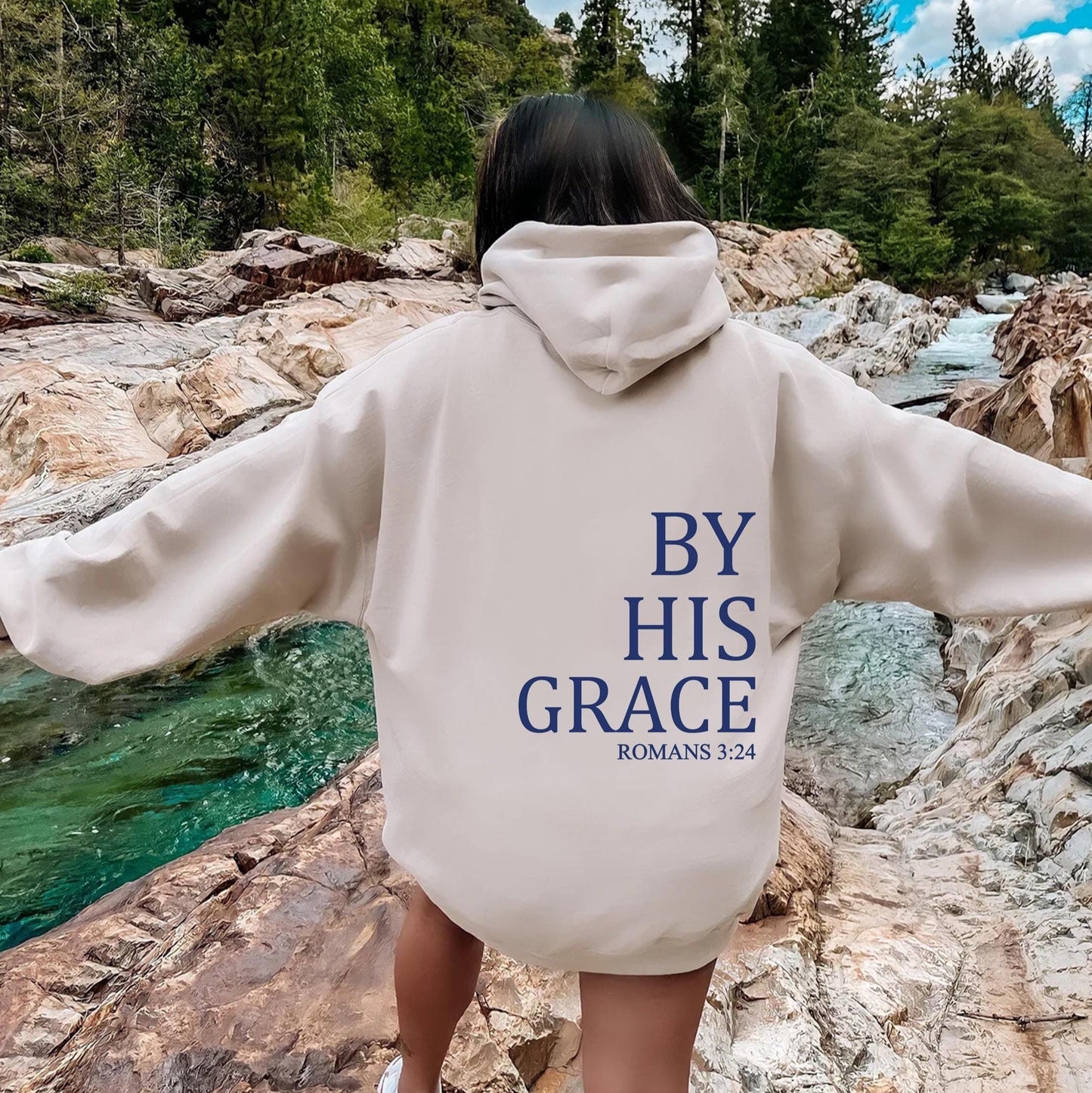 By His Grace Hoodie