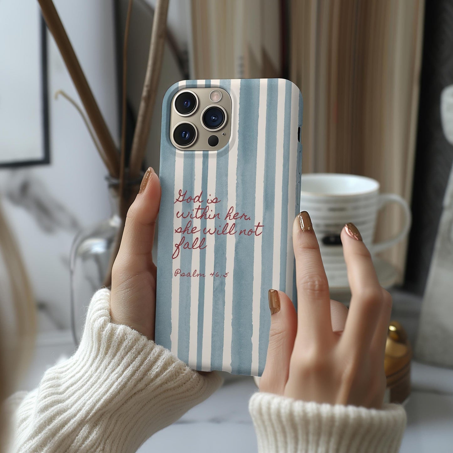 God Is Within Her Phone Case V4