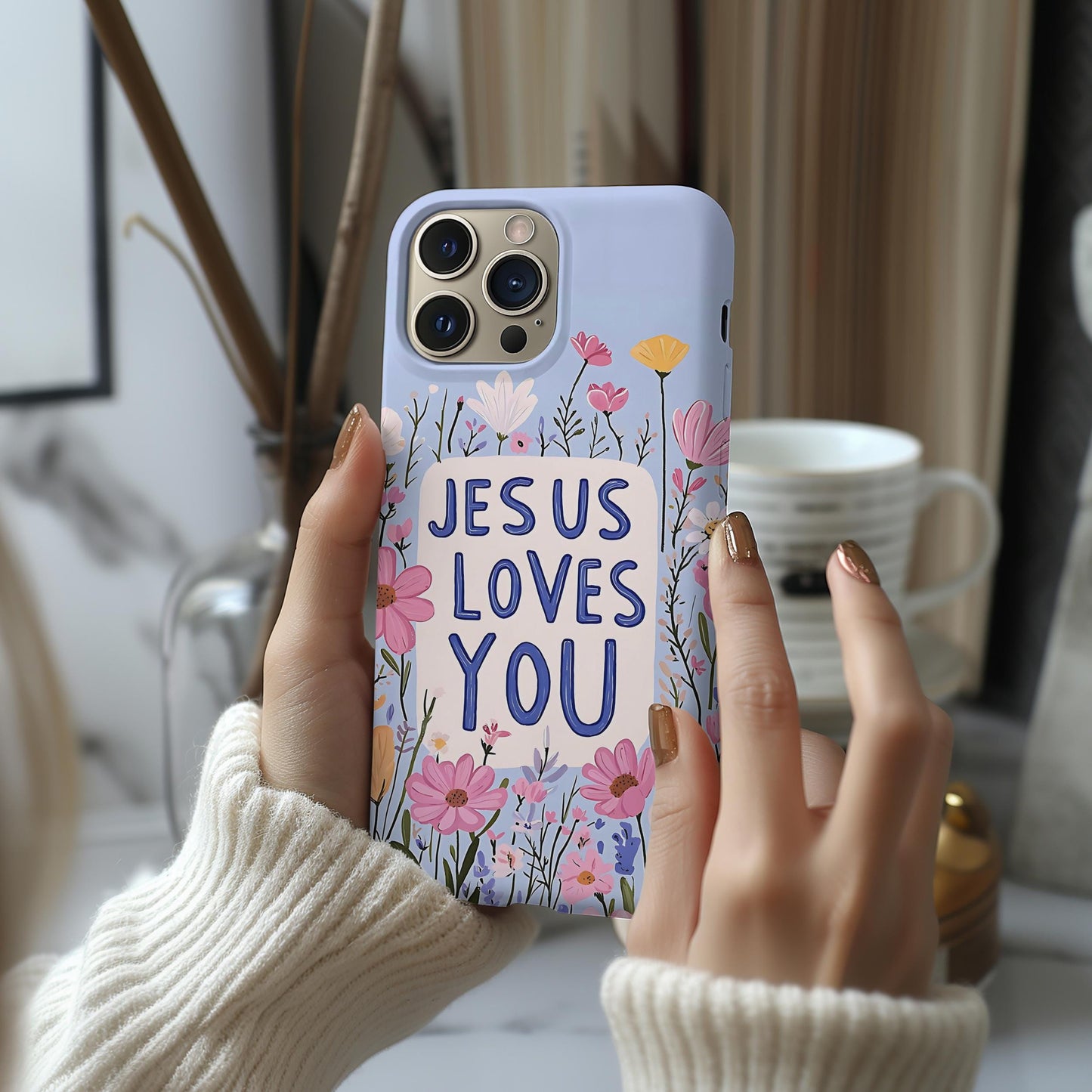 Jesus Loves You V2 Phone Case