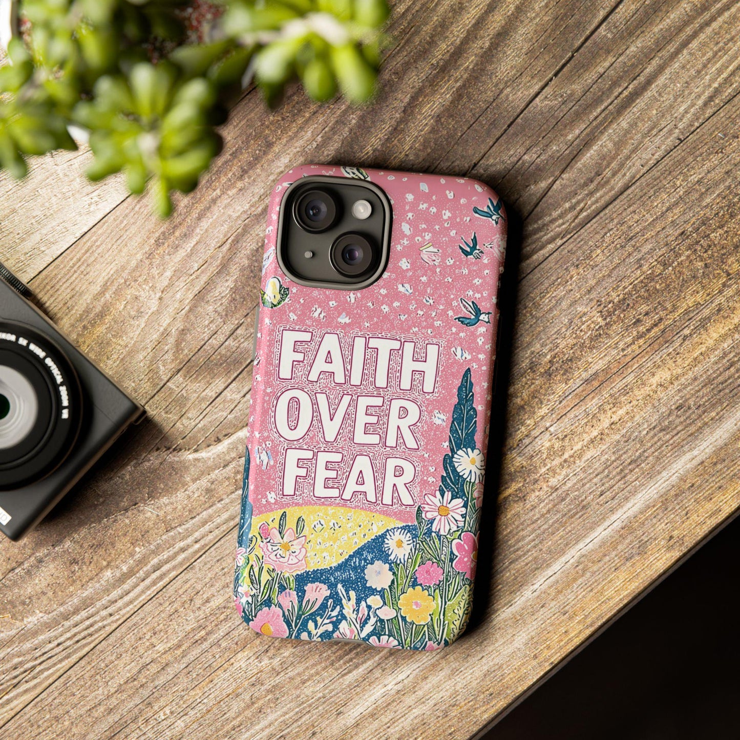 Faith Over Fear V3 Phone Case