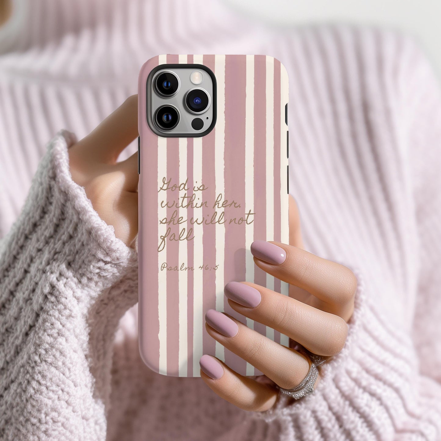 God Is Within Her Phone Case V5