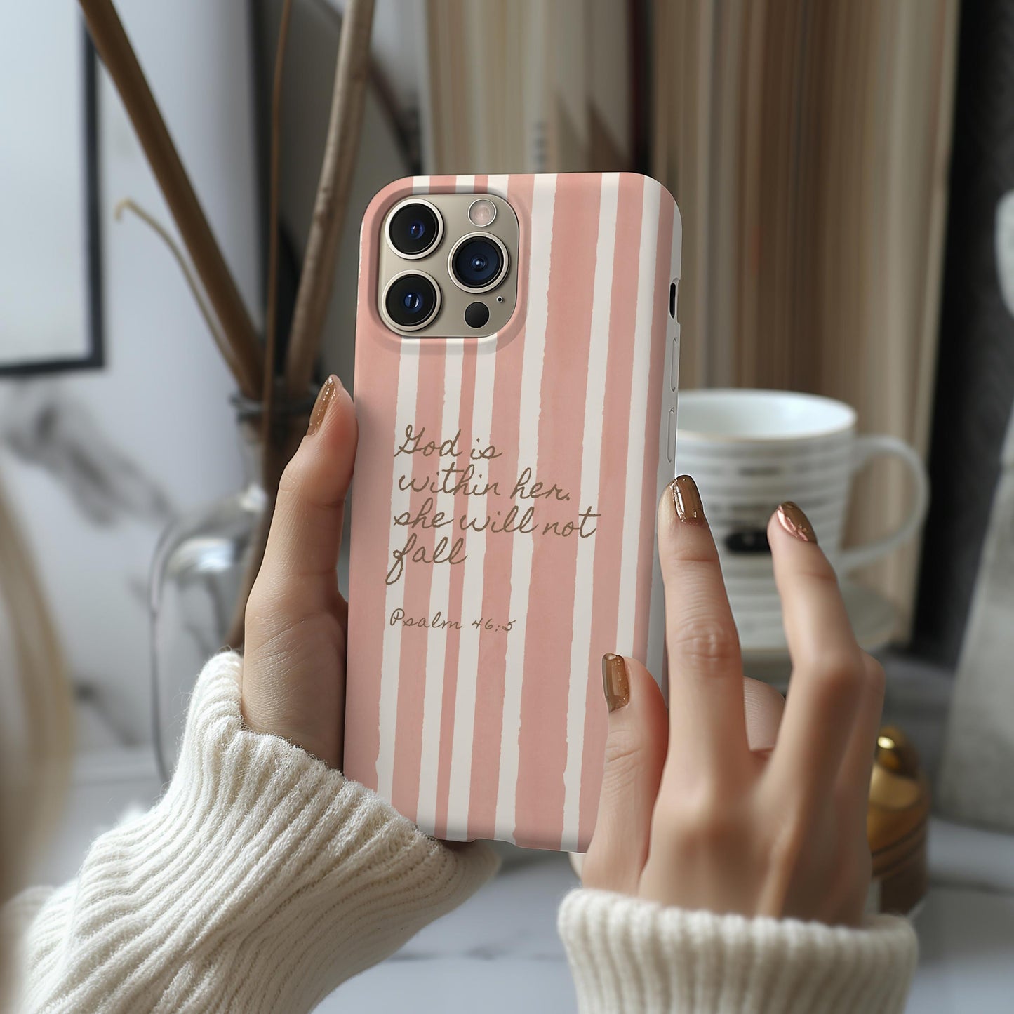God Is Within Her Phone Case V5