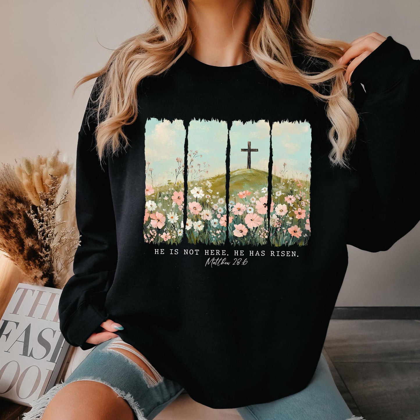 He Is Not Here Sweater