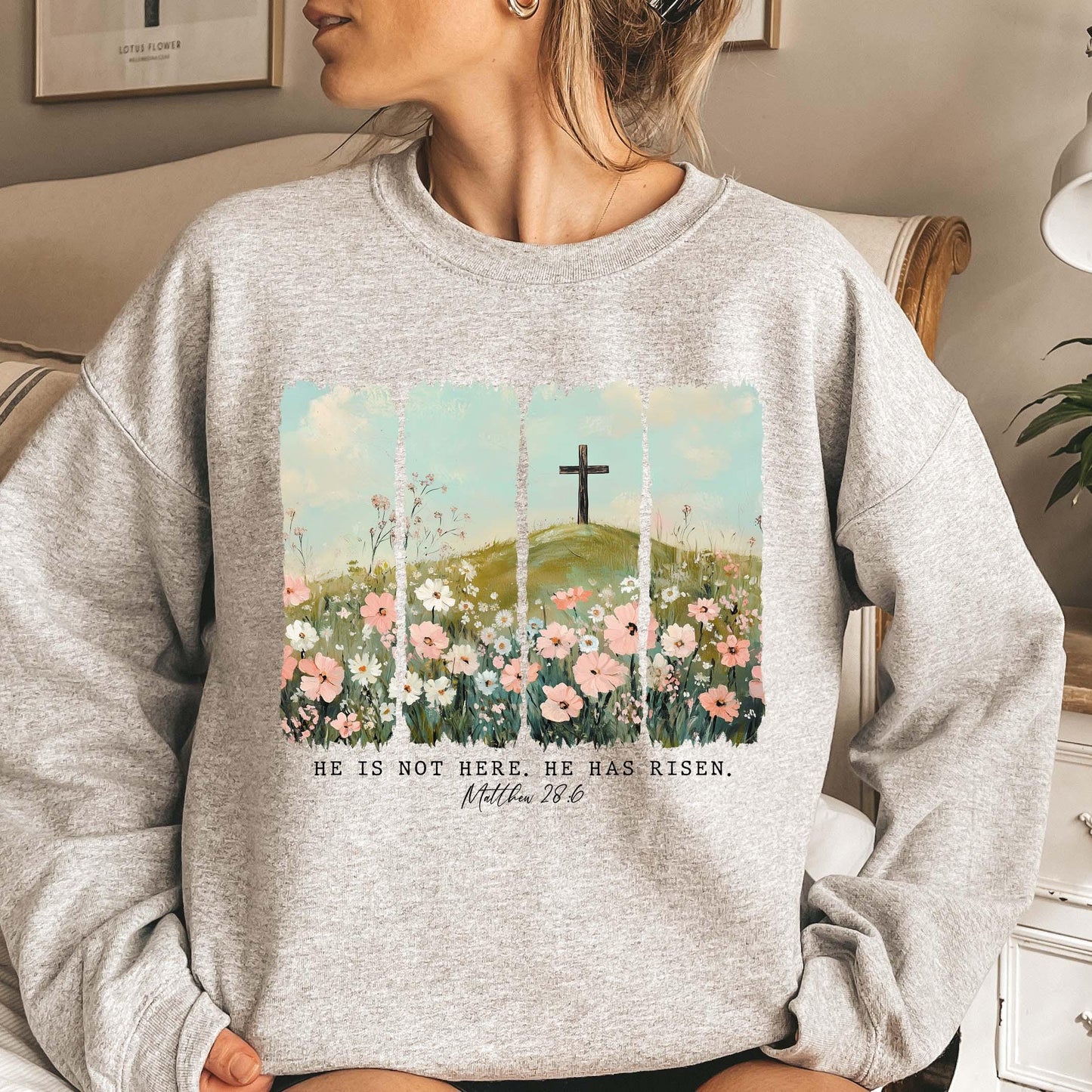 He Is Not Here Sweater