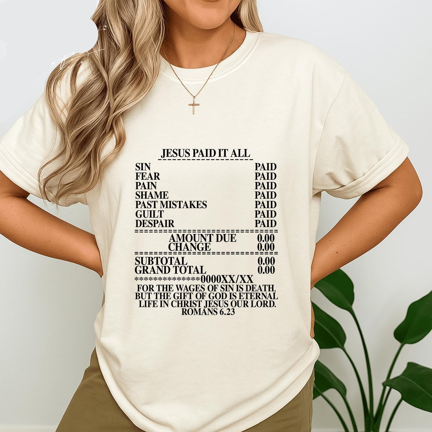 Jesus Paid It All Tee
