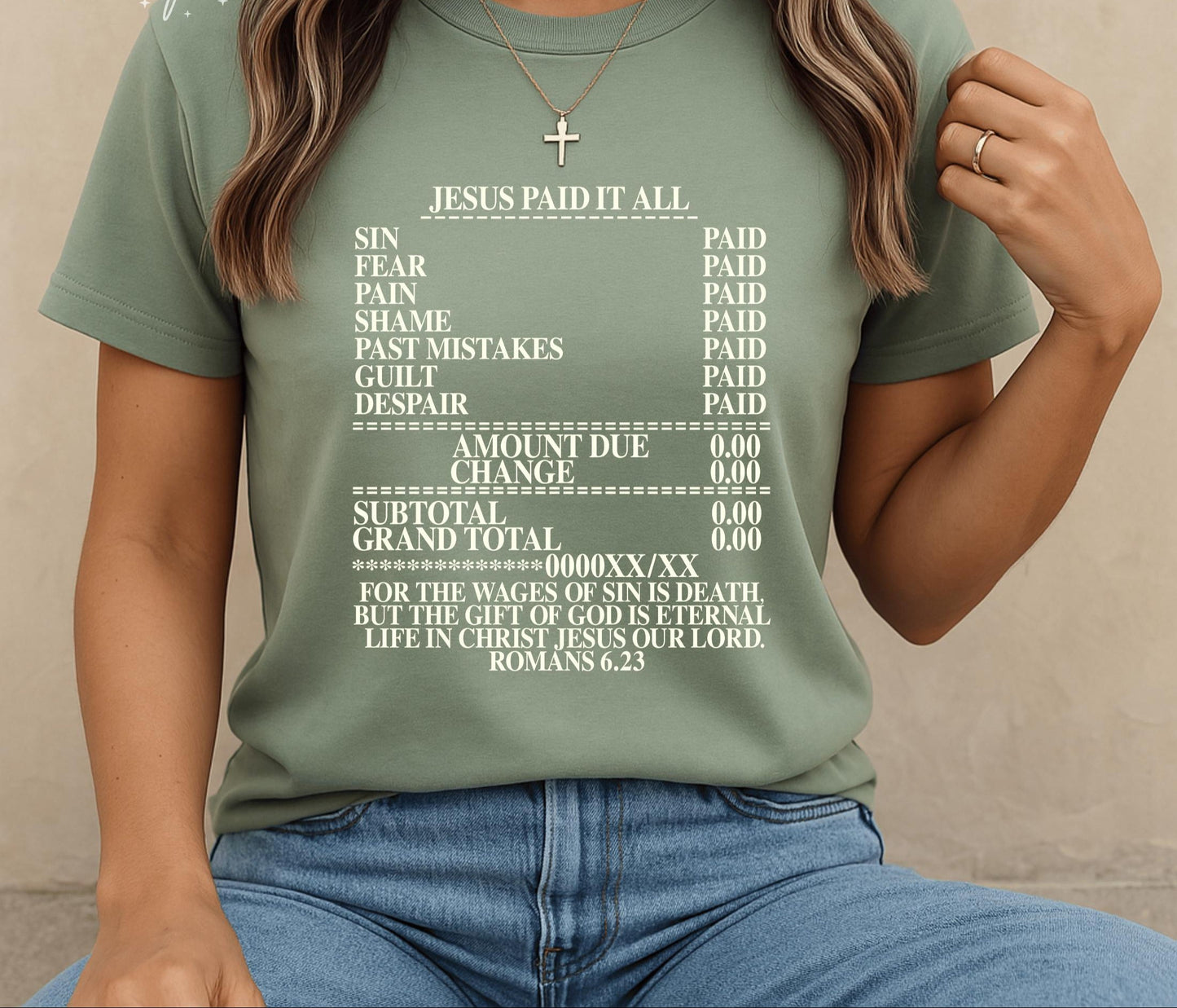 Jesus Paid It All Tee