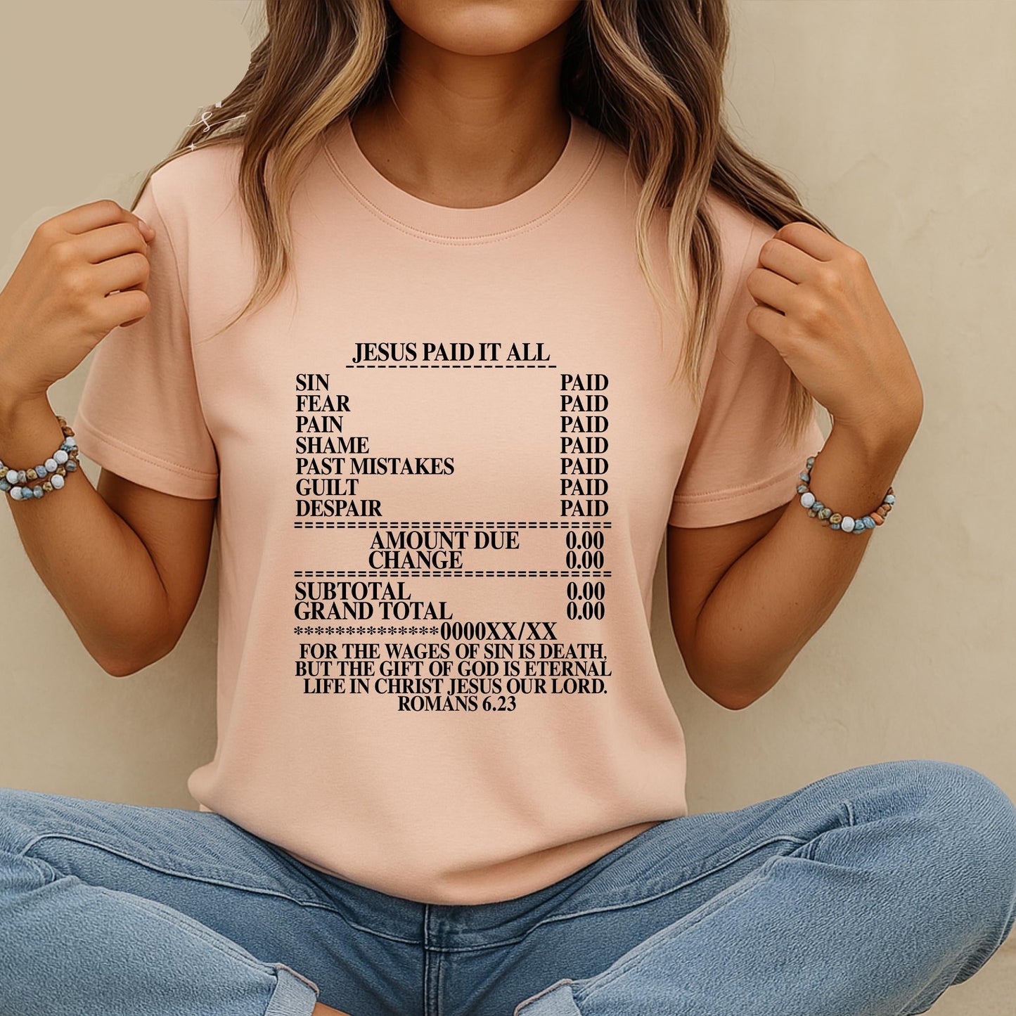 Jesus Paid It All Tee