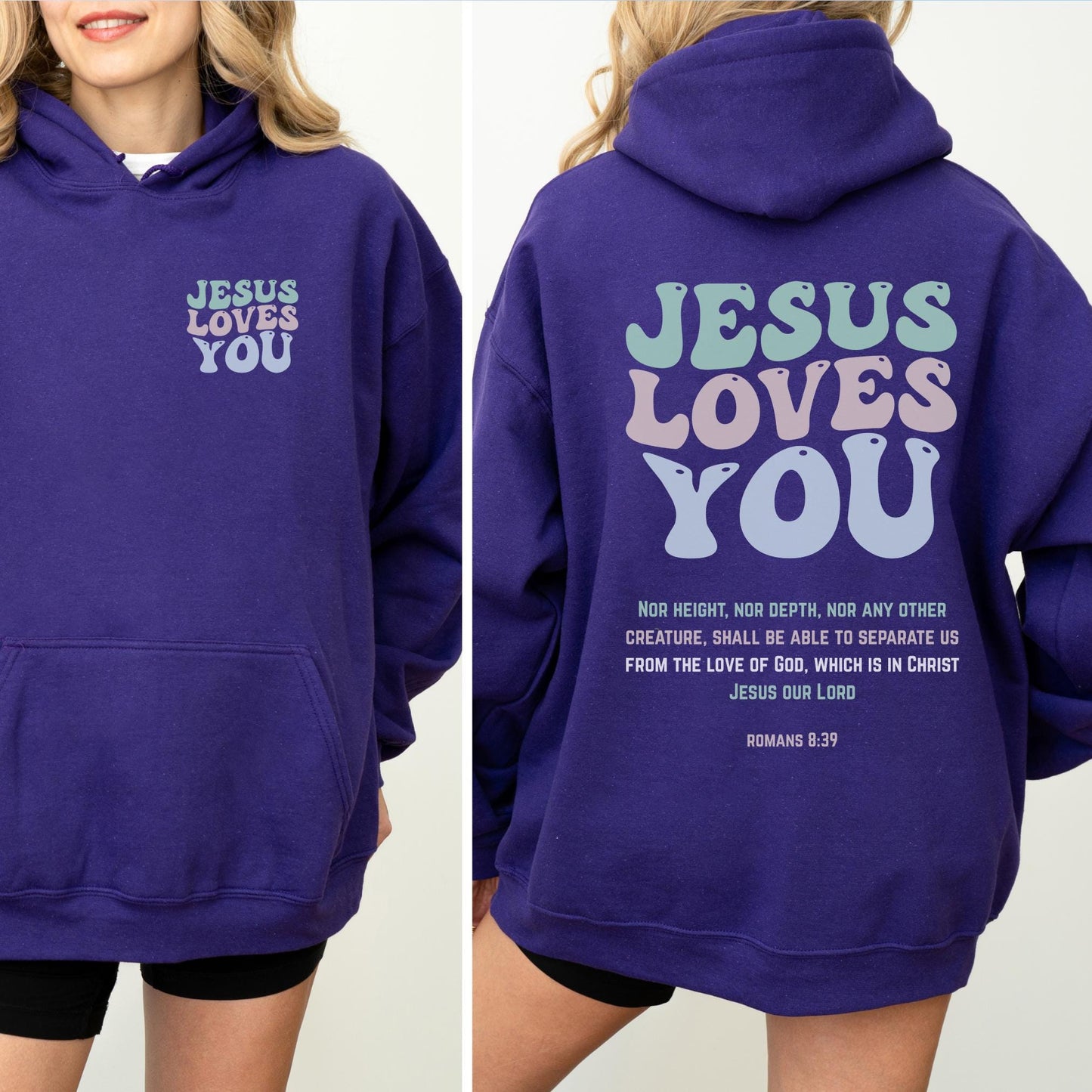 Jesus Loves You Hoodie V6