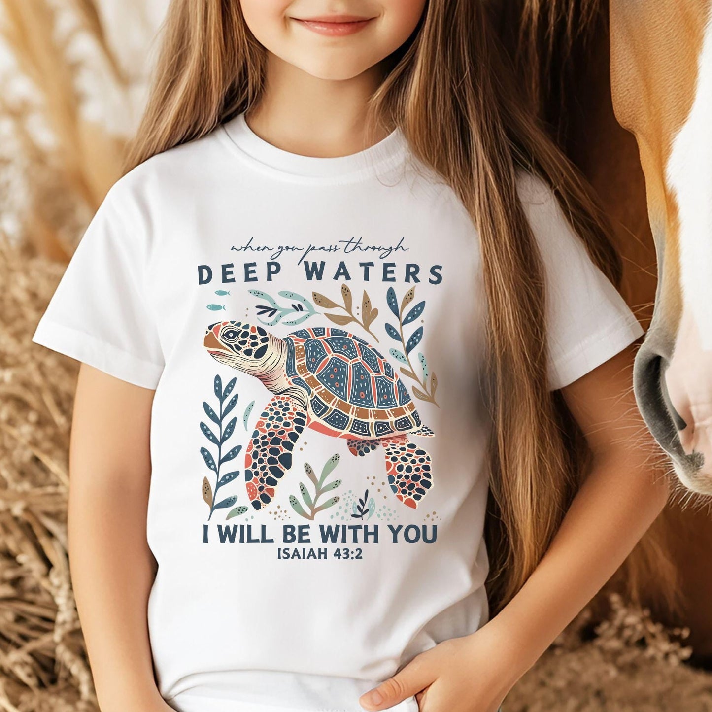 Deep Waters Turtle Tee