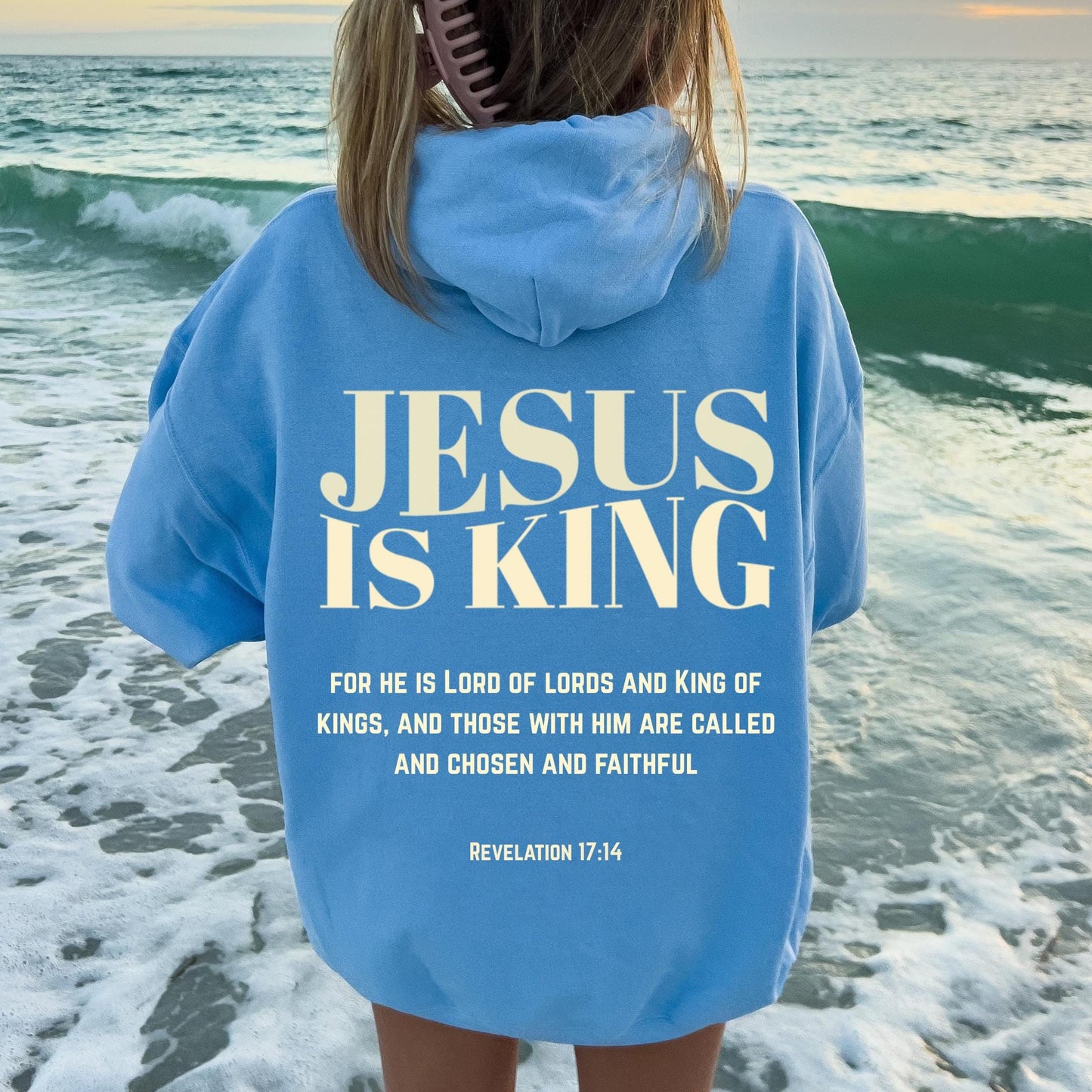 Jesus Is King Hoodie V18