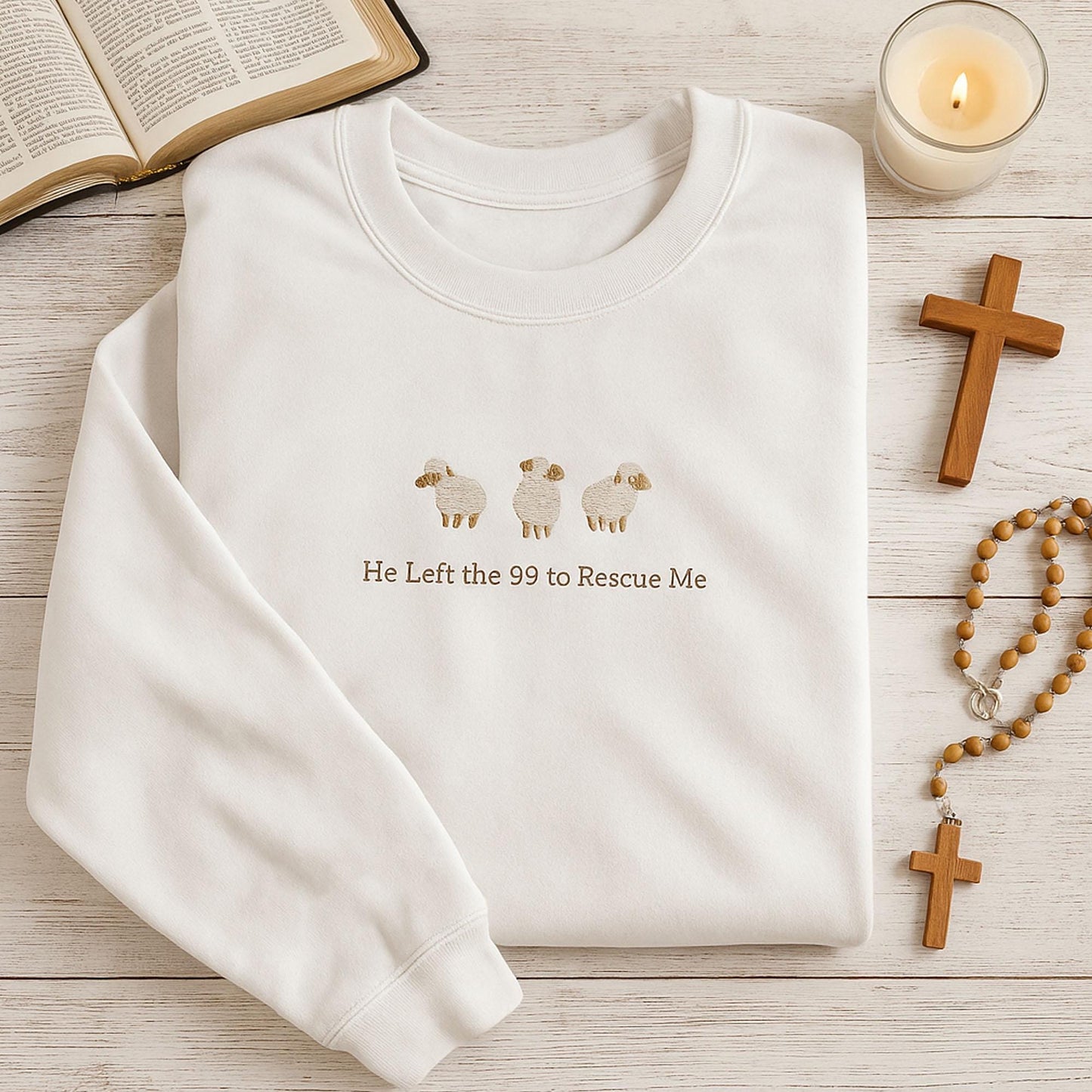 He Left The 99 Sweater V3