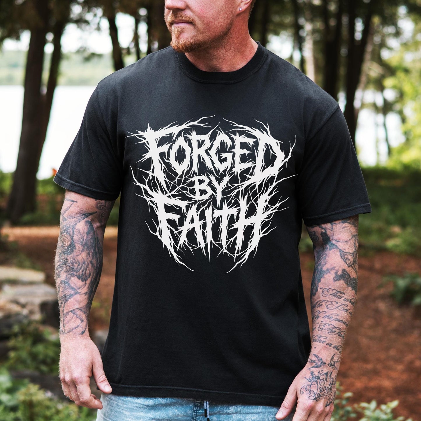 Forged By Faith Tee