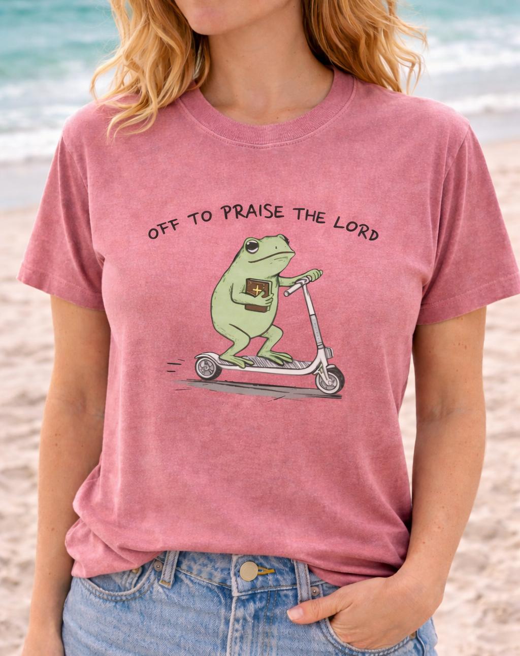 Praise The Lord Frog Tee